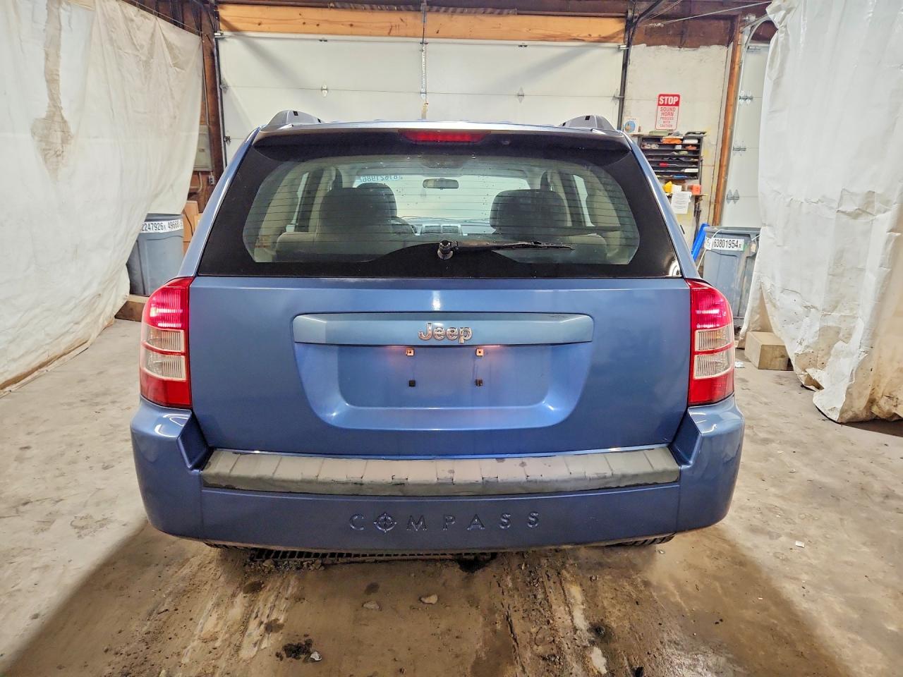 2007 Jeep Compass Синий vin: 1J8FT47W97D200275