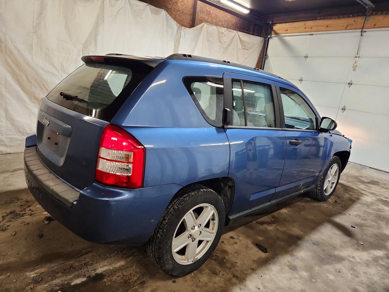 2007 Jeep Compass Синий vin: 1J8FT47W97D200275