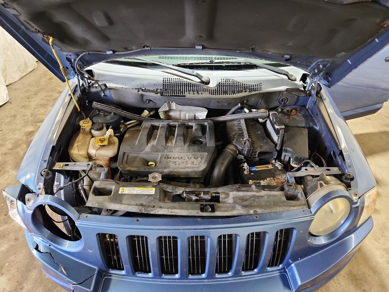 2007 Jeep Compass Синий vin: 1J8FT47W97D200275