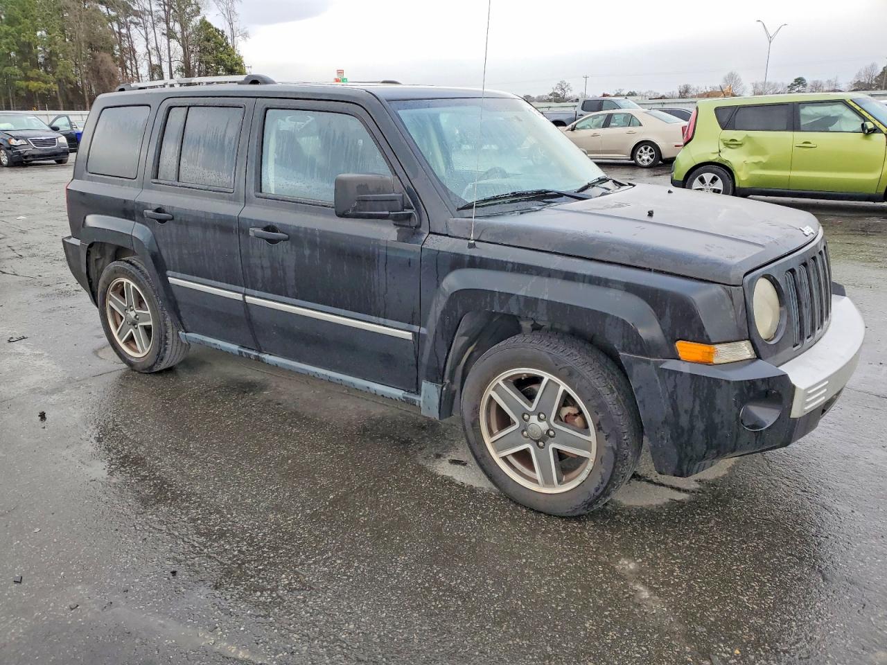 2008 Jeep Patriot Limited Black vin: 1J8FT48W38D796693