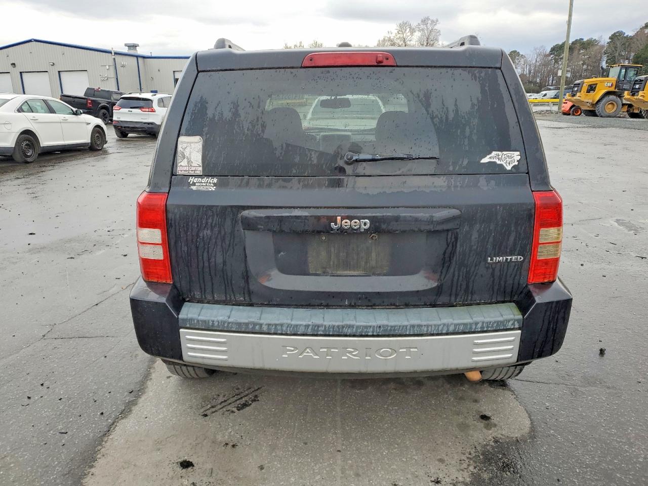 2008 Jeep Patriot Limited Black vin: 1J8FT48W38D796693