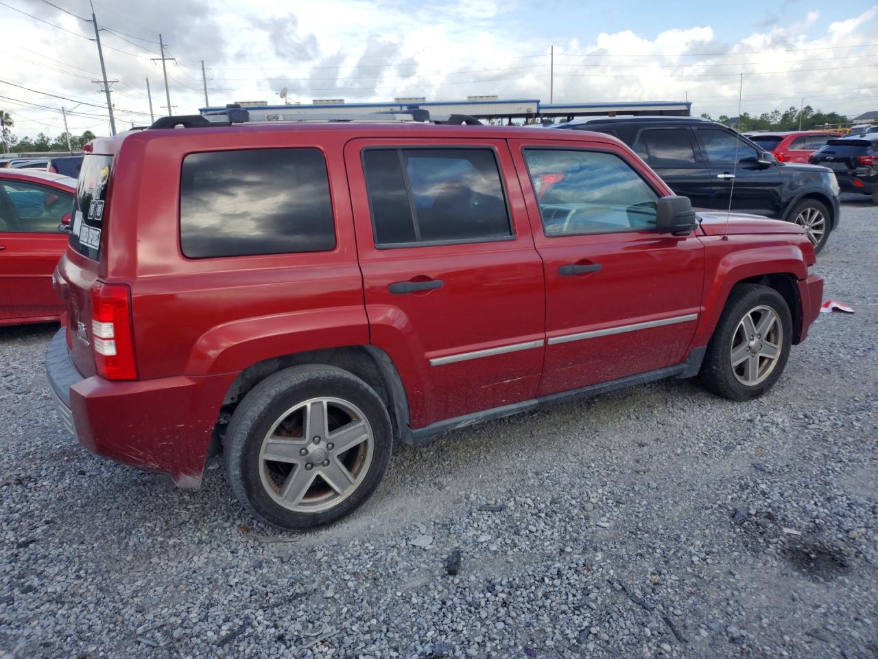 2008 Jeep Patriot Limited Burgundy vin: 1J8FT48W48D520717