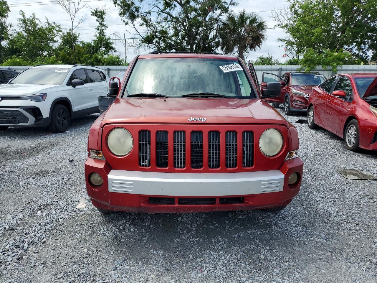 2008 Jeep Patriot Limited Burgundy vin: 1J8FT48W48D520717