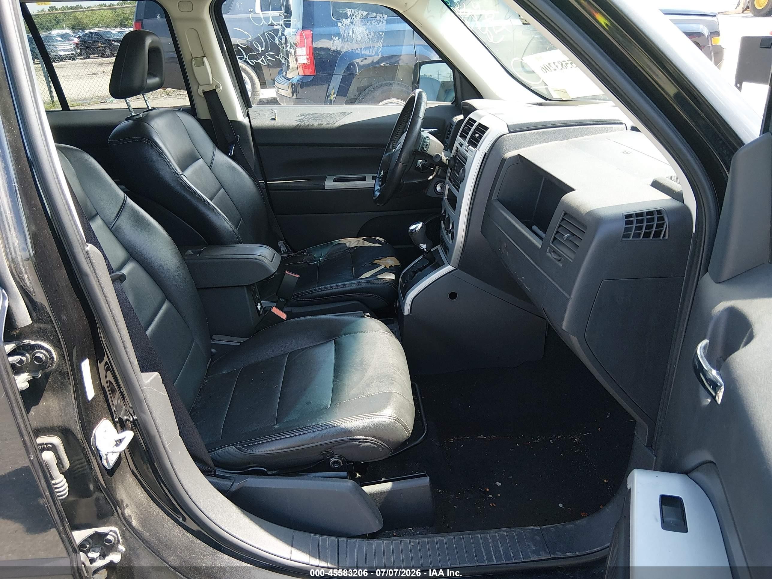 2008 Jeep Patriot Limited Black vin: 1J8FT48W58D534965