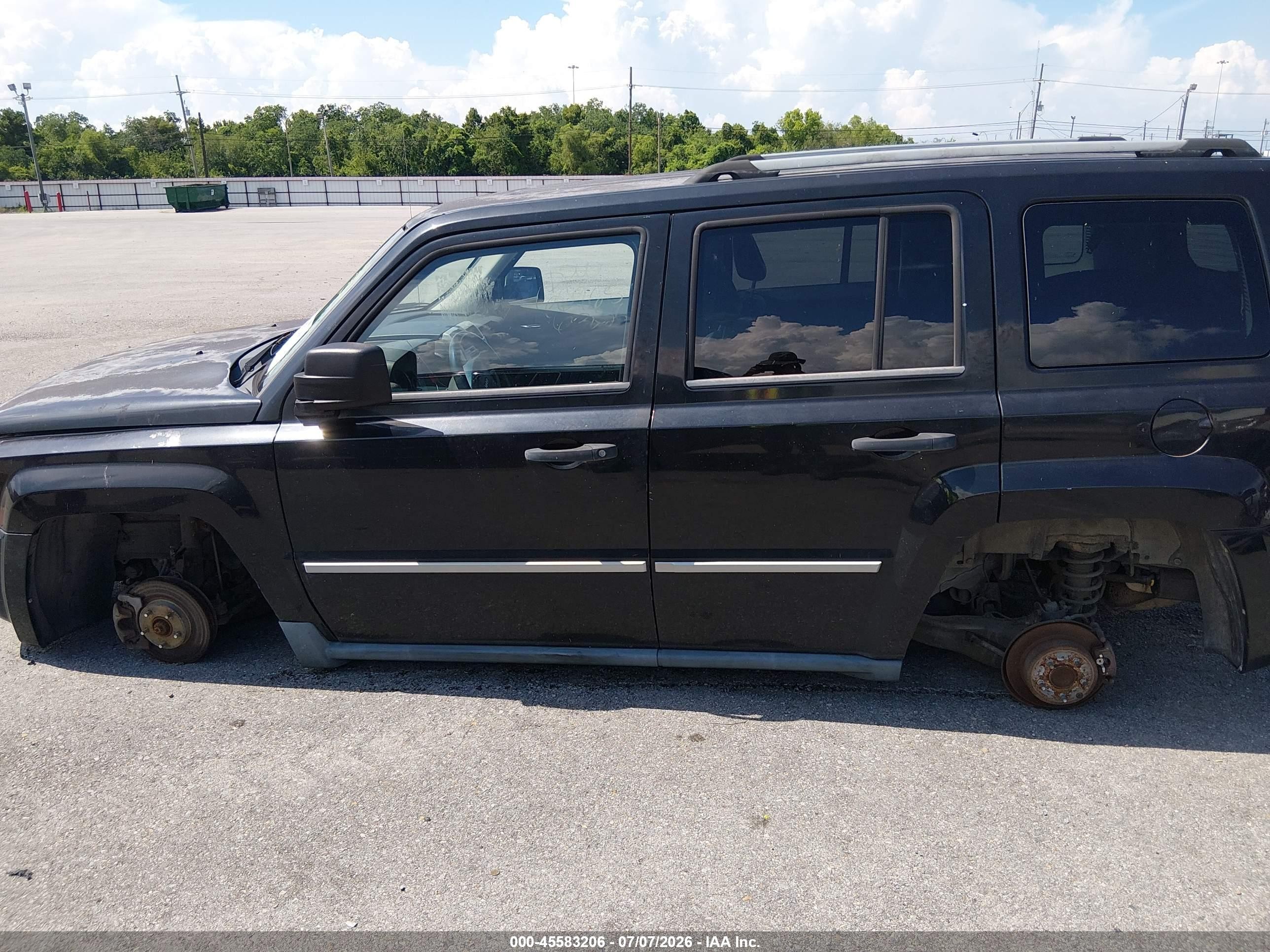 2008 Jeep Patriot Limited Black vin: 1J8FT48W58D534965