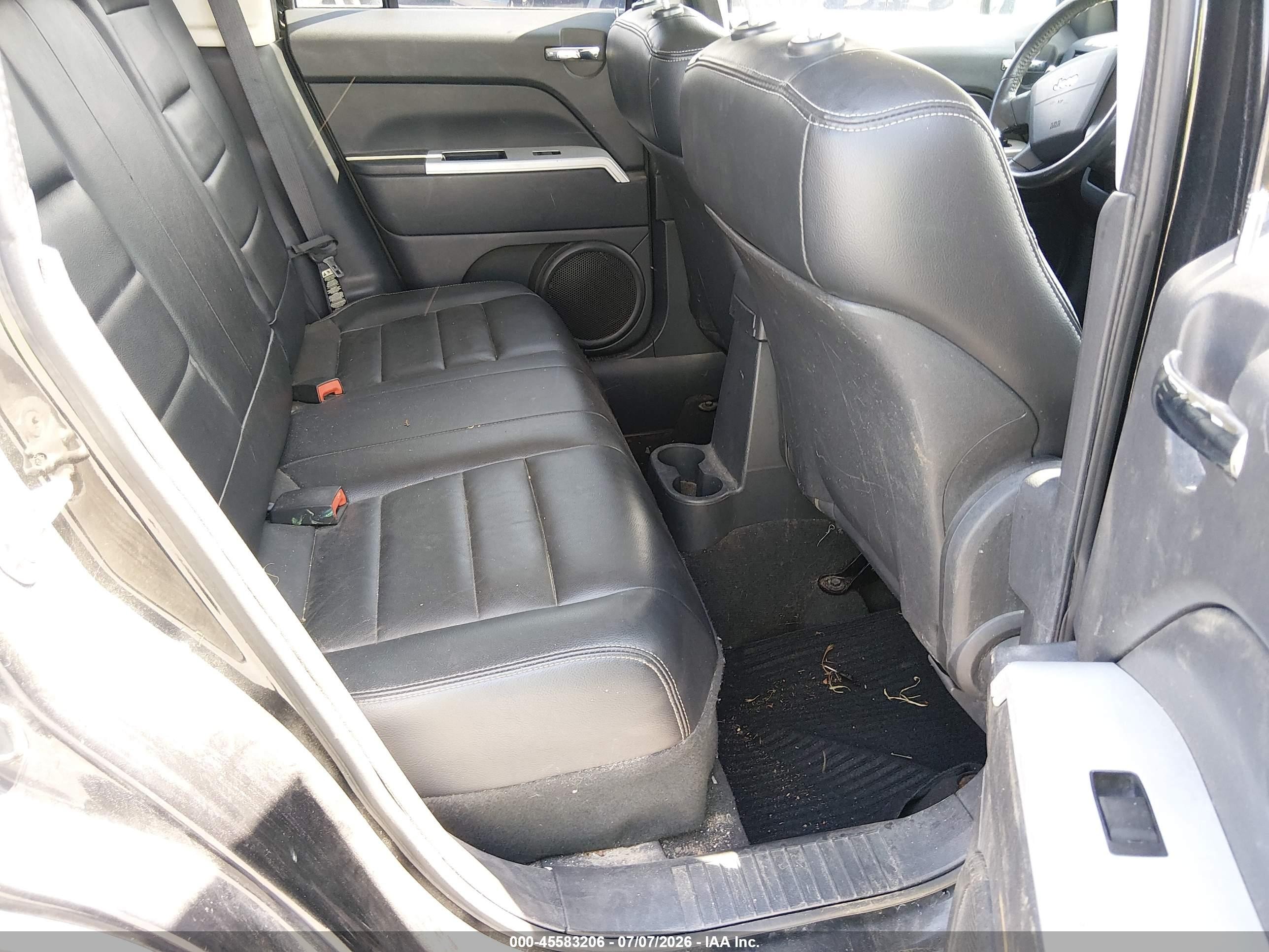 2008 Jeep Patriot Limited Black vin: 1J8FT48W58D534965