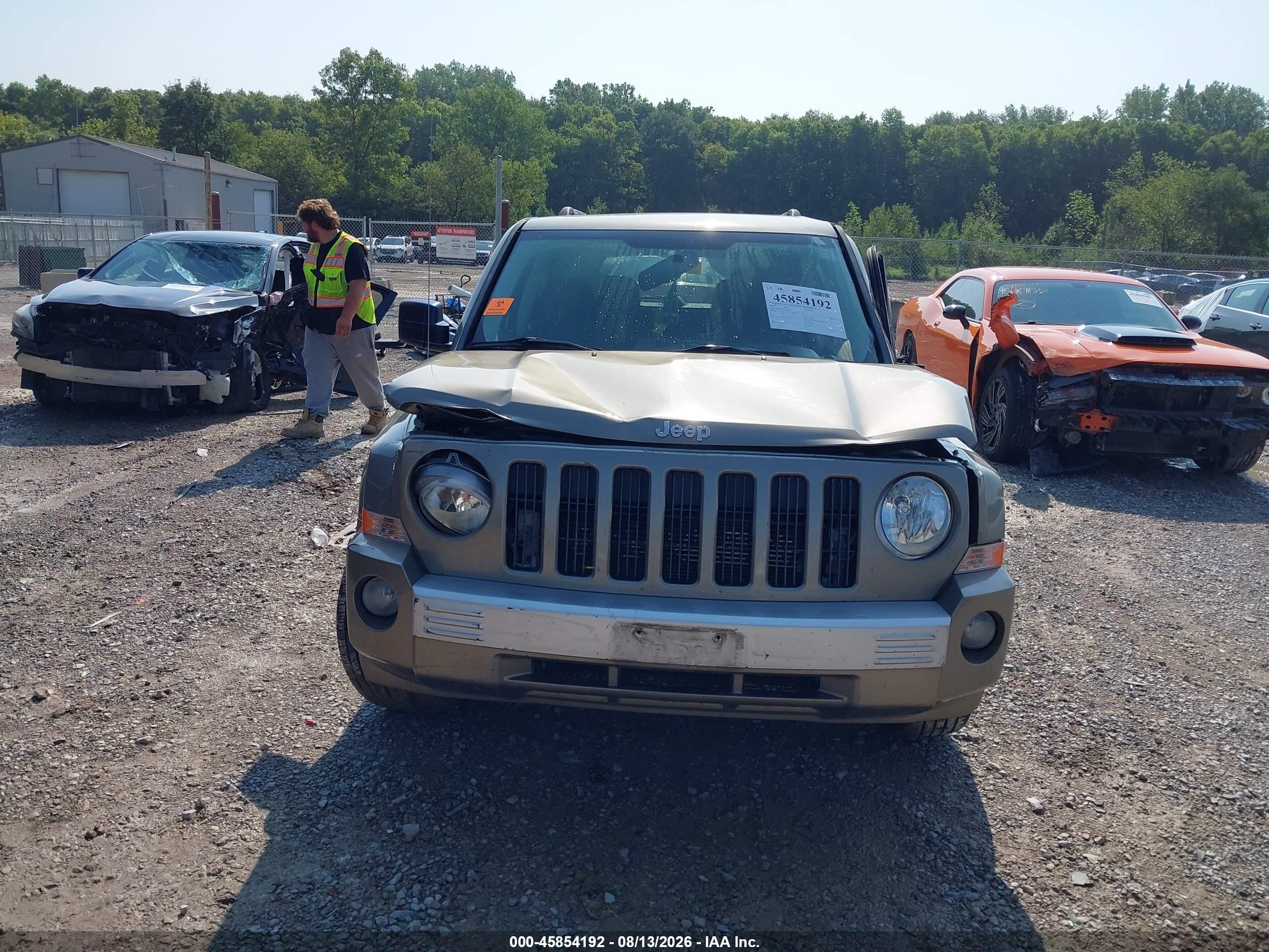 2008 Jeep Patriot Limited Gold vin: 1J8FT48W78D558233