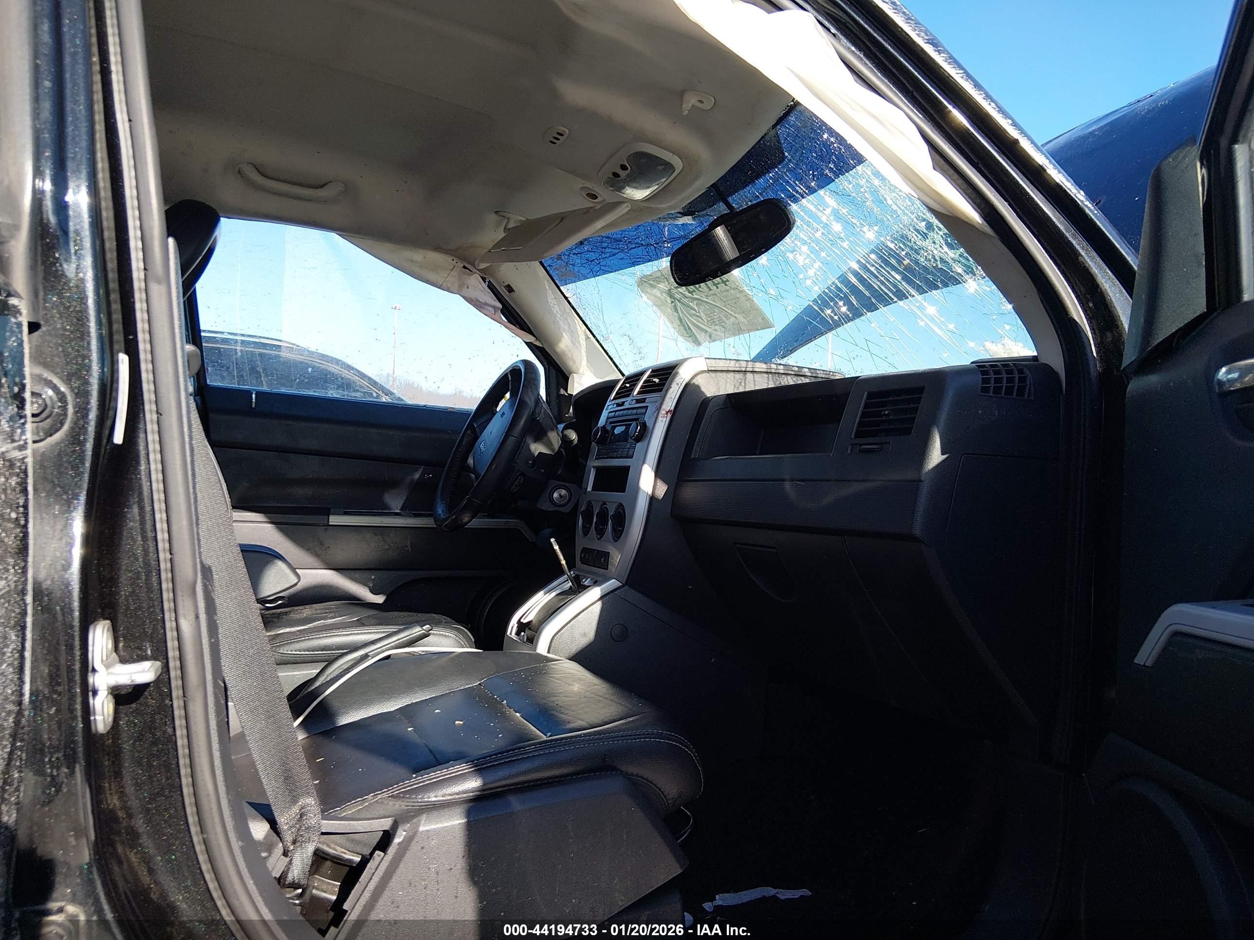 2008 Jeep Patriot Limited Black vin: 1J8FT48W88D752897