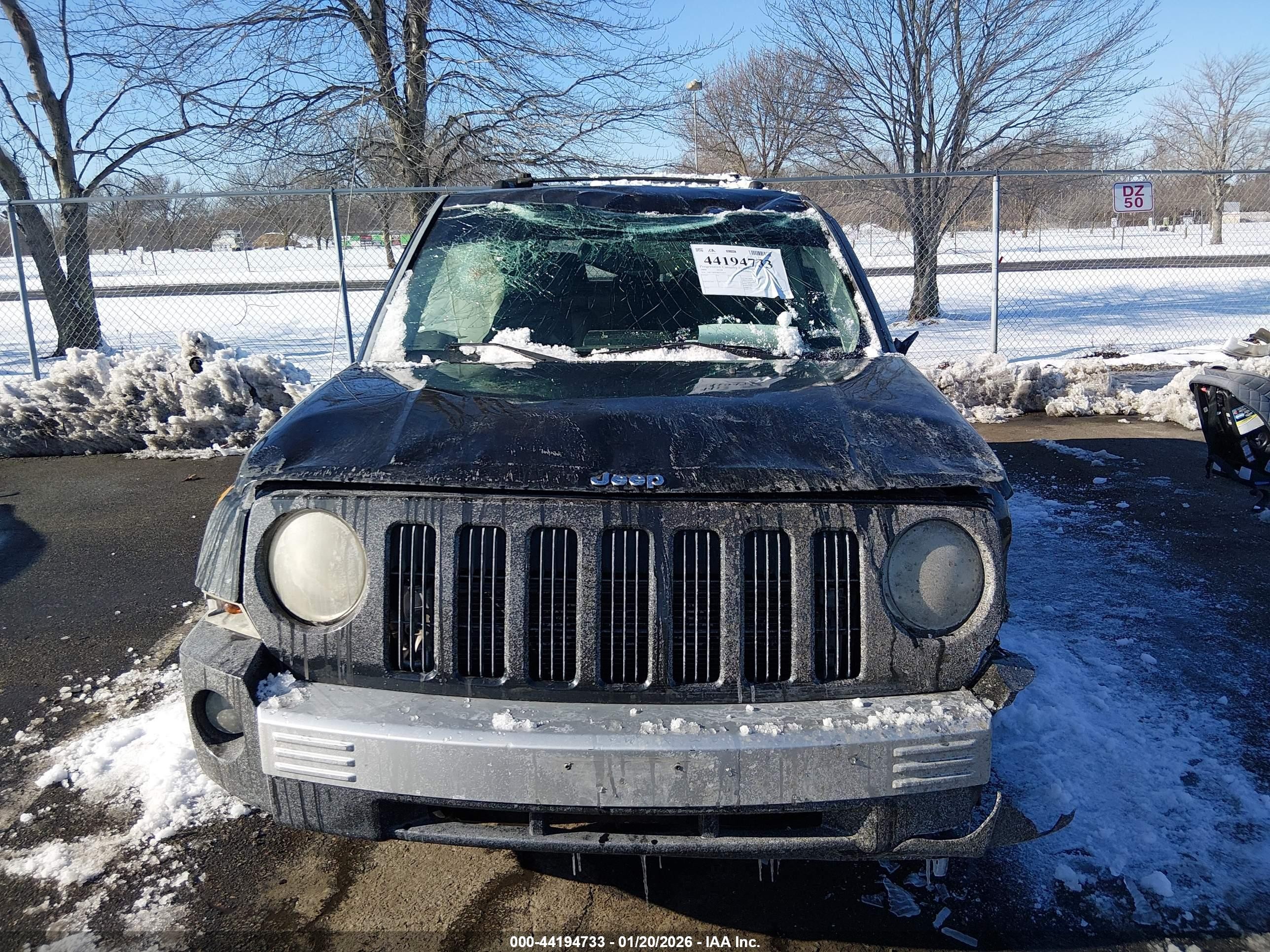 2008 Jeep Patriot Limited Black vin: 1J8FT48W88D752897