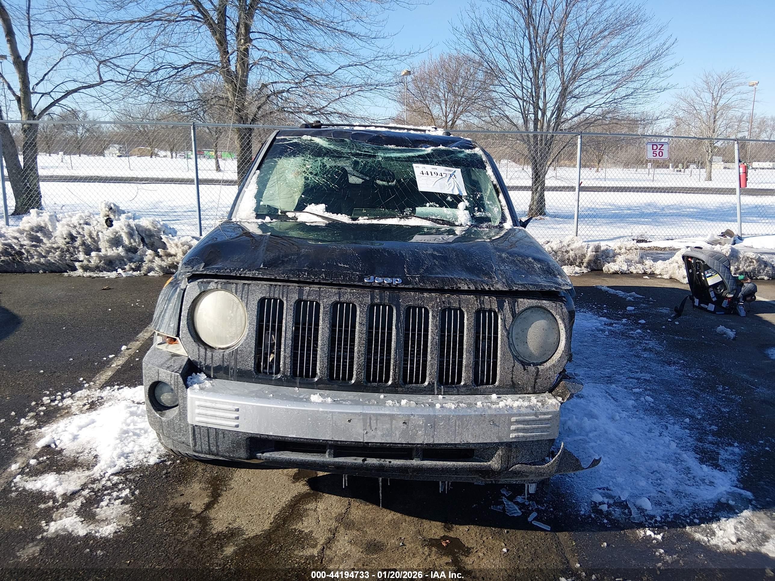 2008 Jeep Patriot Limited Black vin: 1J8FT48W88D752897