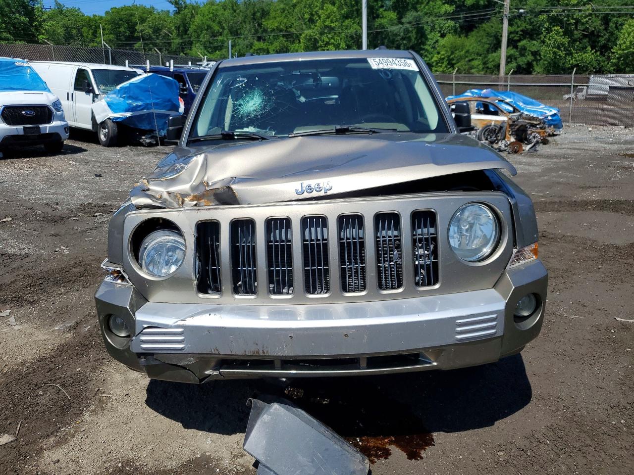2008 Jeep Patriot Limited Золотой vin: 1J8FT48WX8D592229