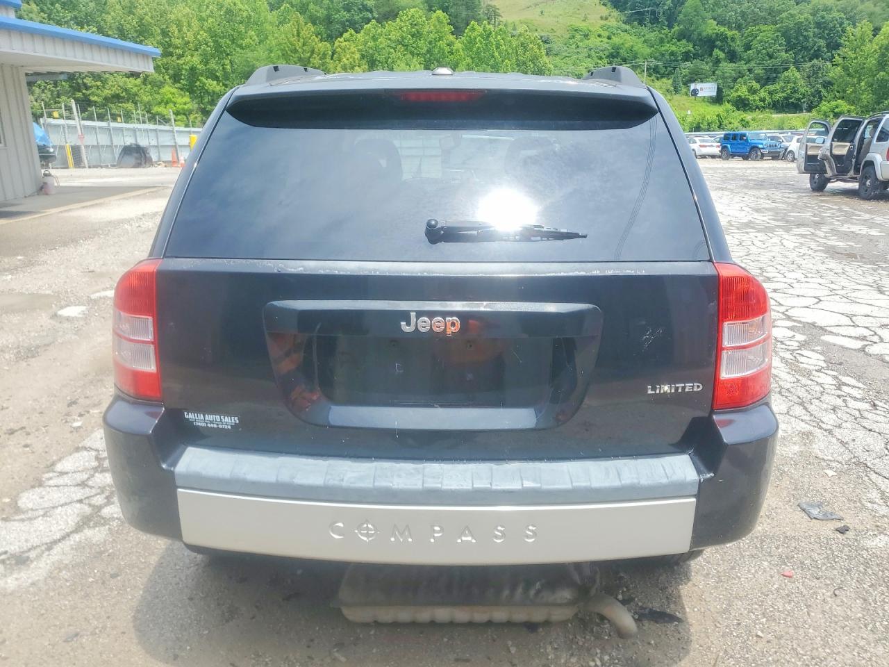 2009 Jeep Compass Limited Black vin: 1J8FT57B59D209996