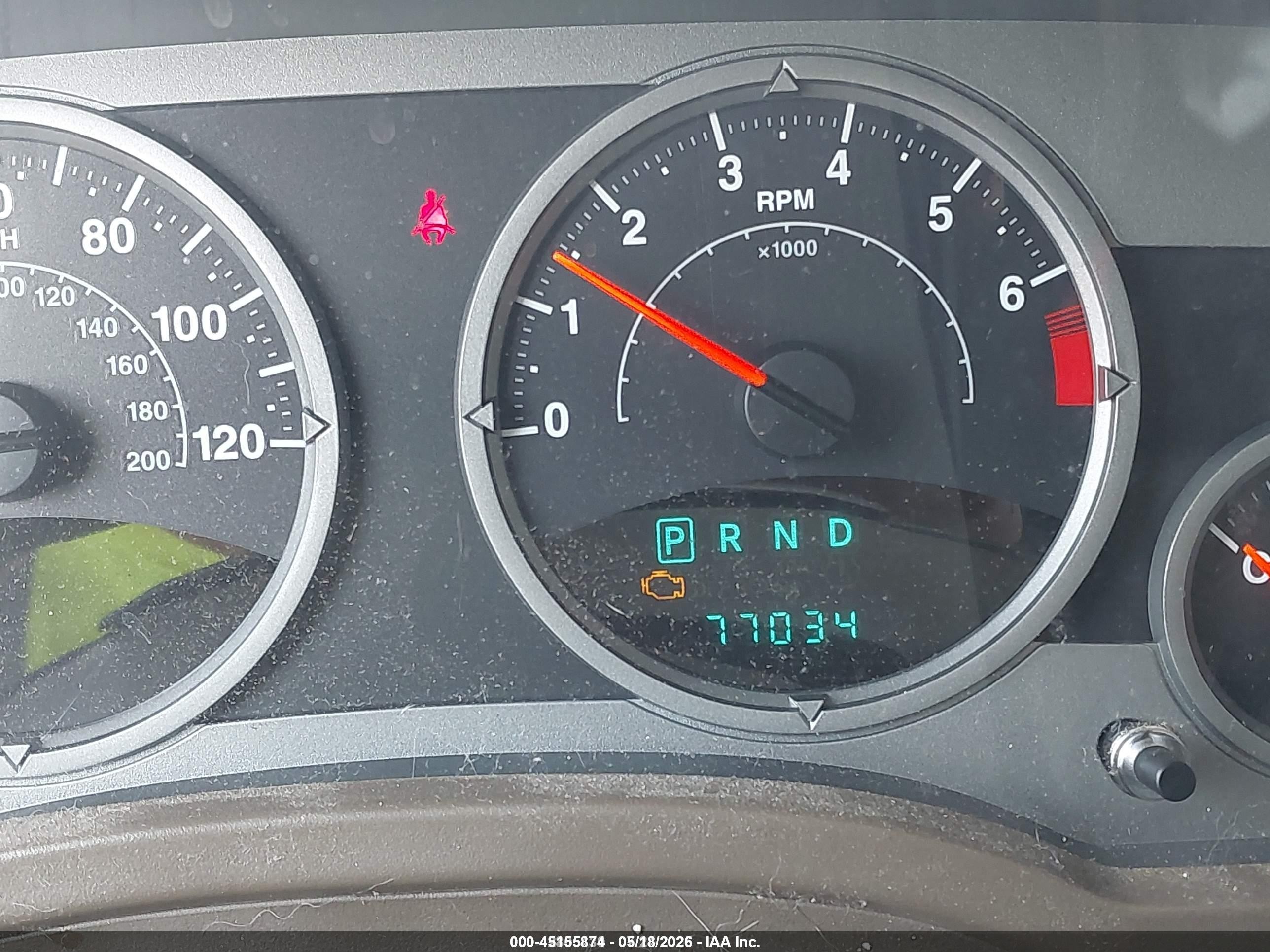 2007 Jeep Compass Limited Red vin: 1J8FT57W77D241655