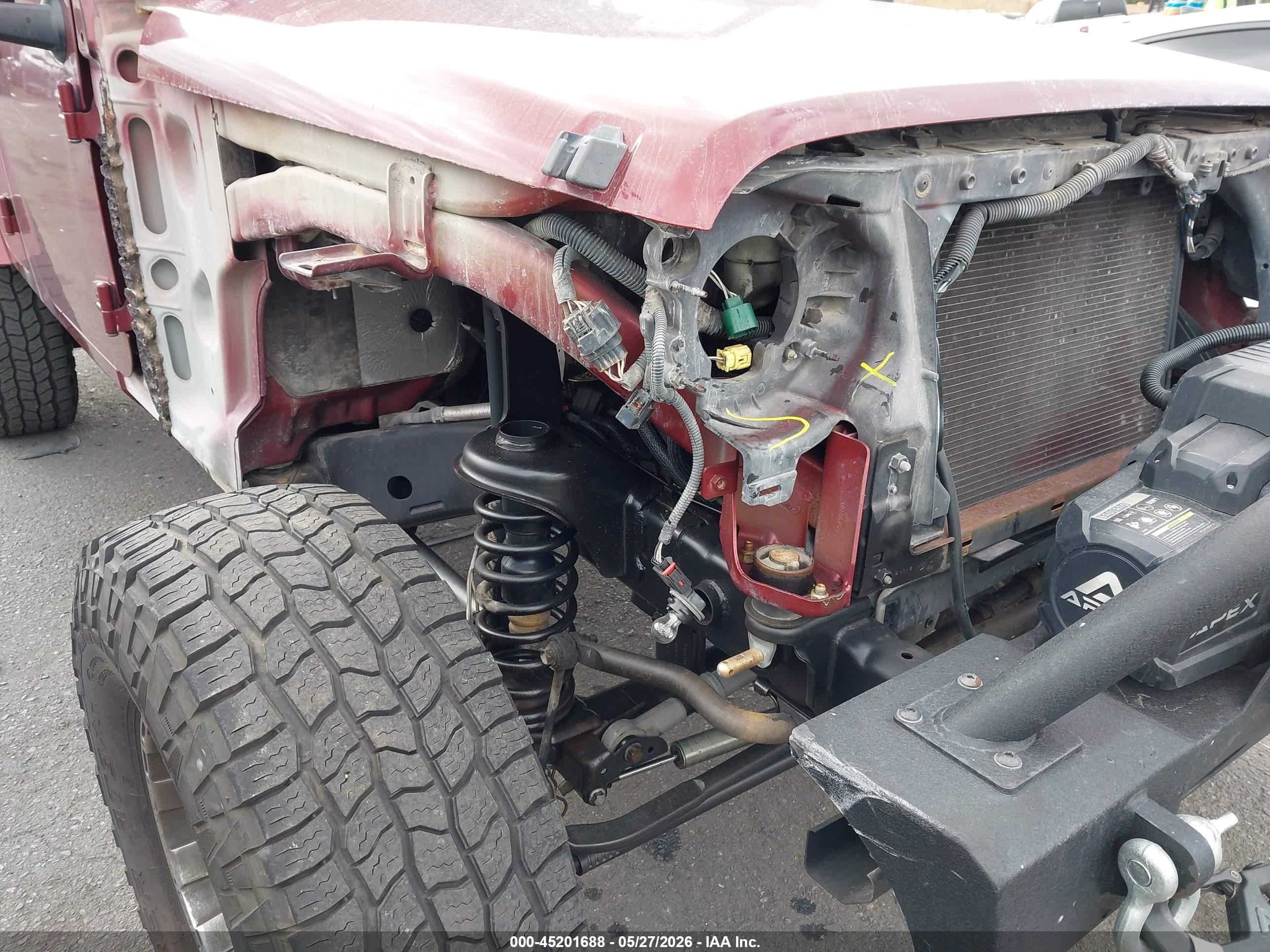 2007 Jeep Wrangler Unlimited Sahara Темно-бордовый vin: 1J8GA59117L117527