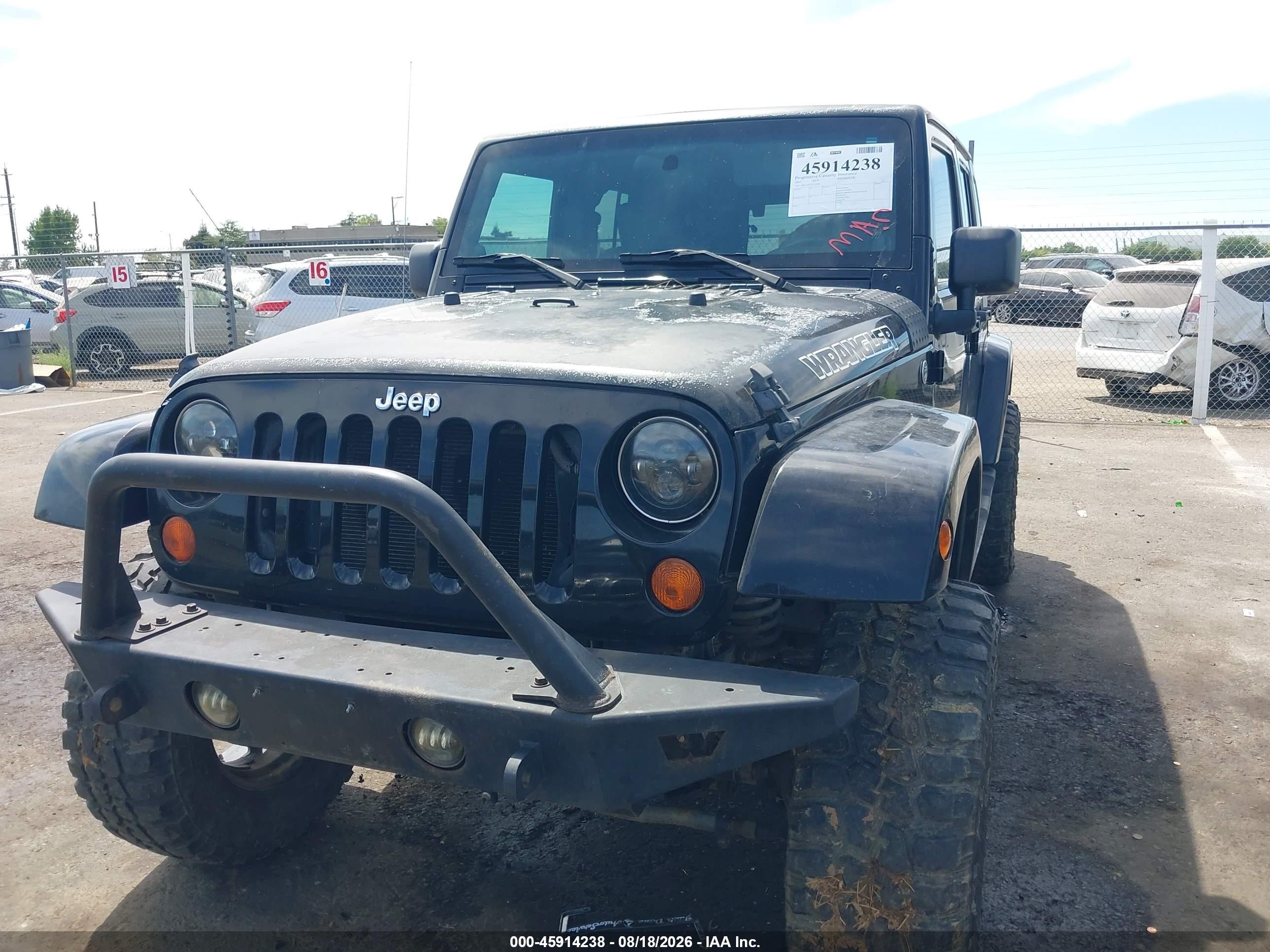 2007 Jeep Wrangler Unlimited Sahara Black vin: 1J8GA59137L216852