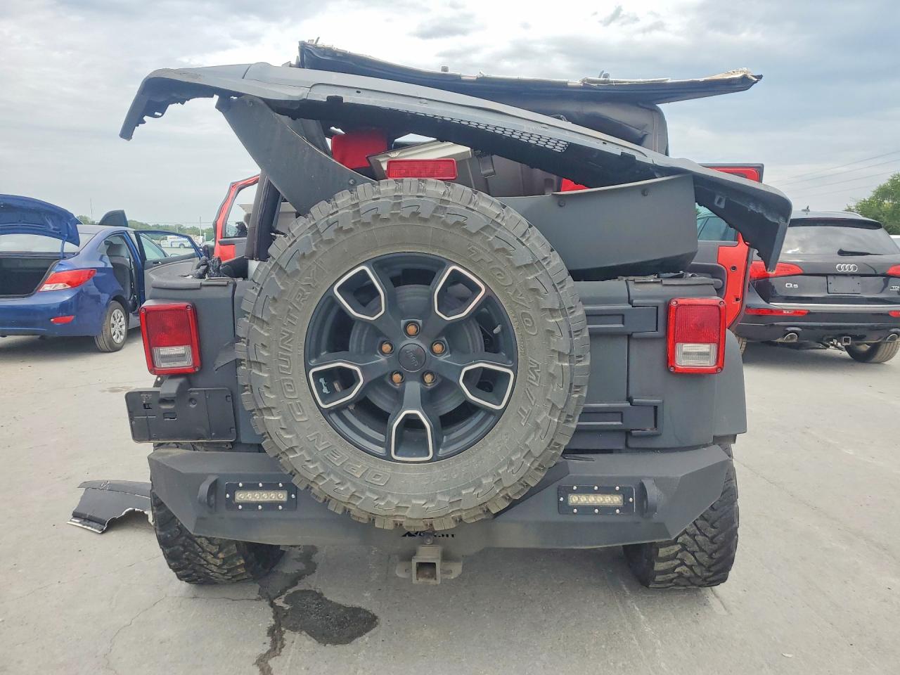 2007 Jeep Wrangler Sahara Красный vin: 1J8GA59197L214801
