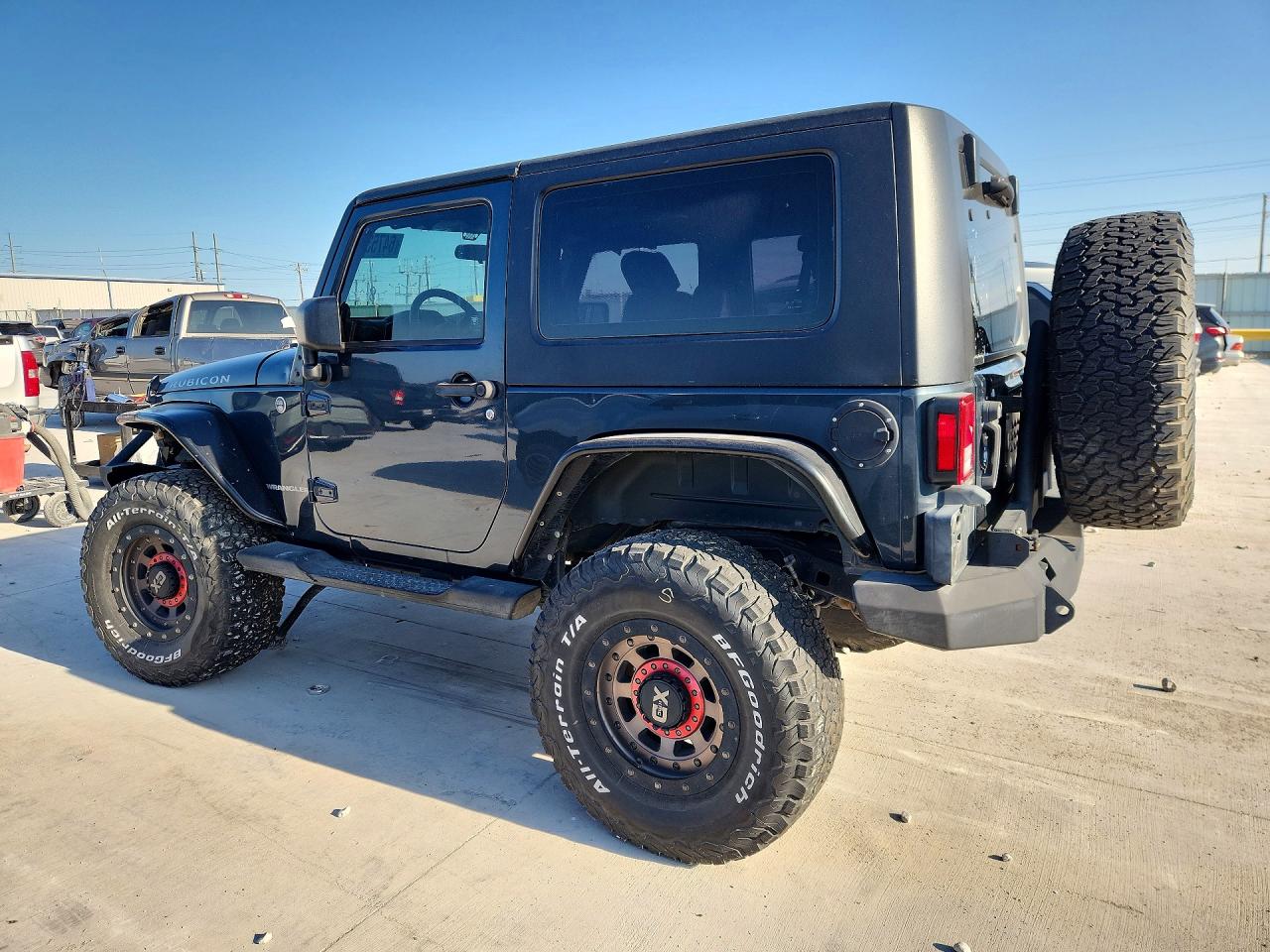 2007 Jeep Wrangler Rubicon Gray vin: 1J8GA64107L198789