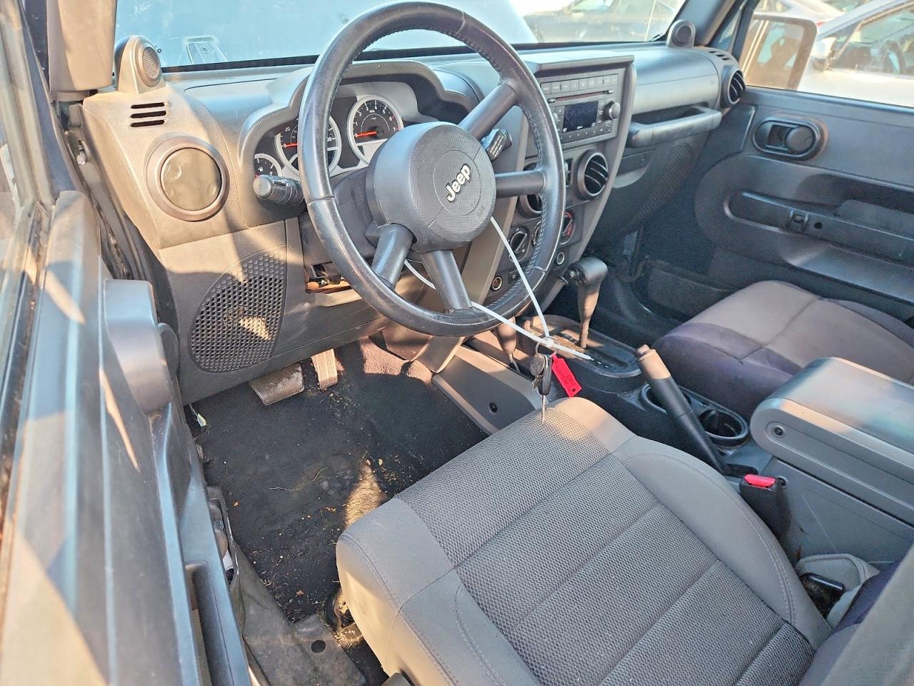 2007 Jeep Wrangler Rubicon Gray vin: 1J8GA64107L198789