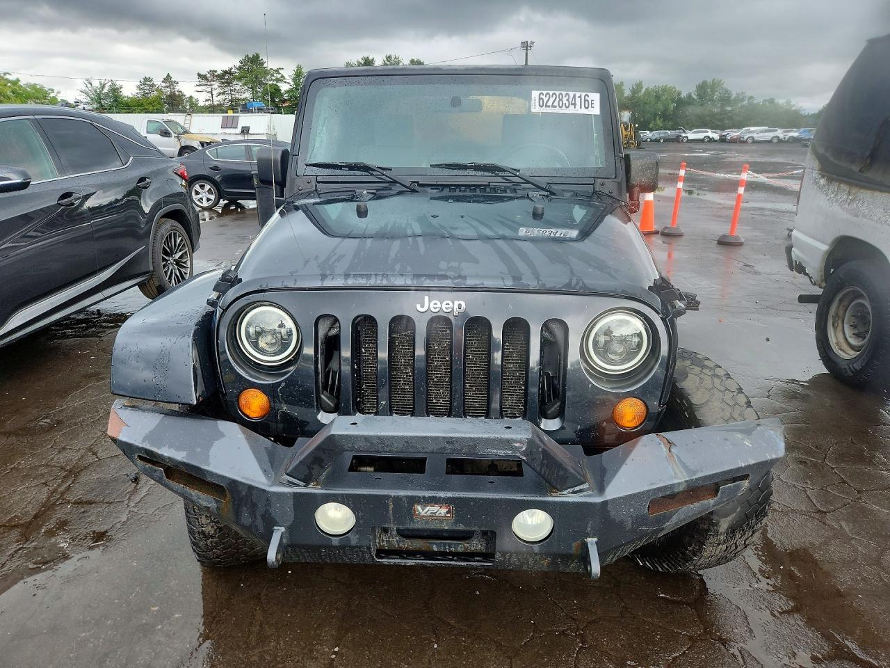 2008 Jeep Wrangler Rubicon Черный vin: 1J8GA64158L518691