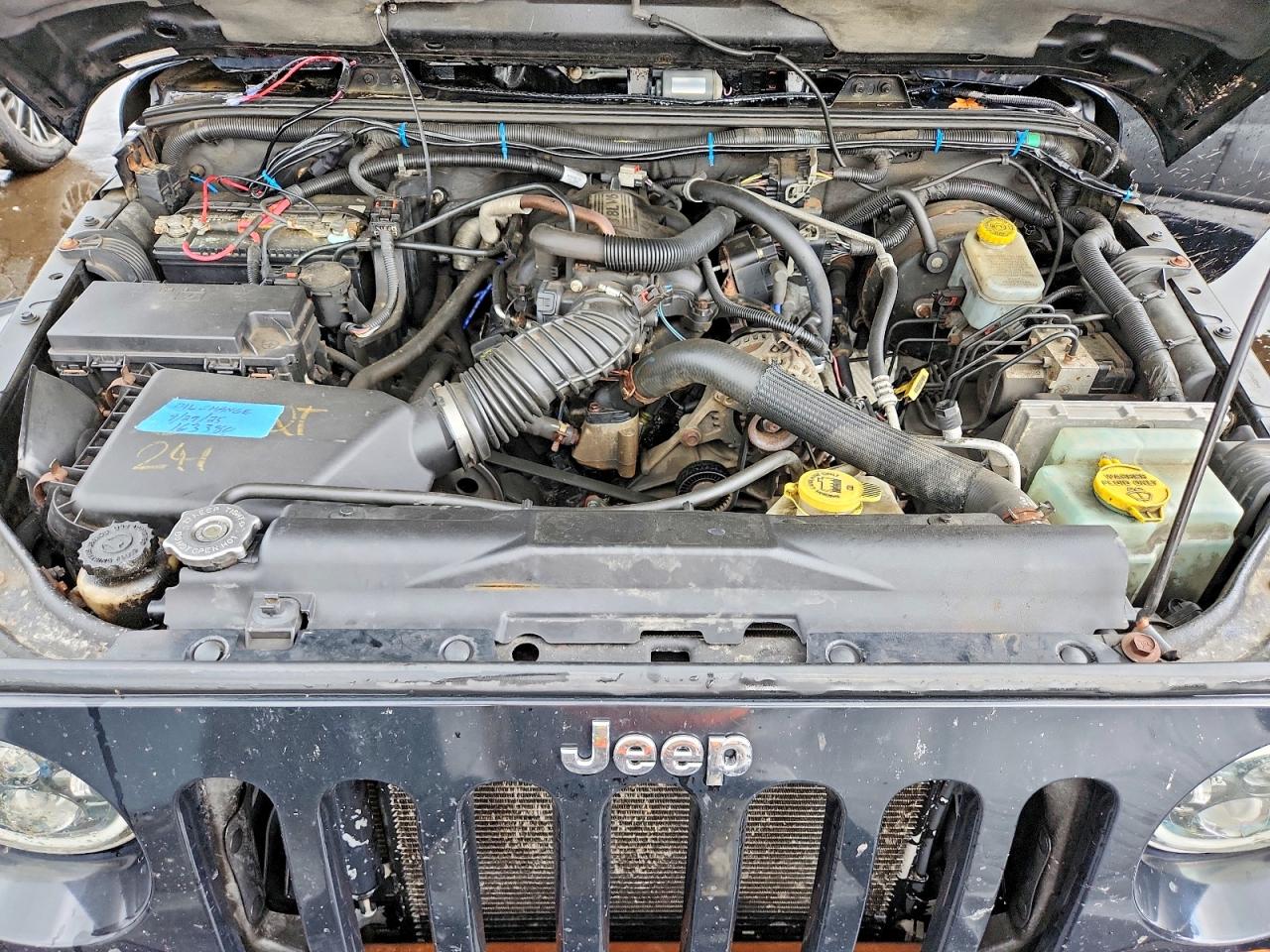 2008 Jeep Wrangler Rubicon Черный vin: 1J8GA64158L518691