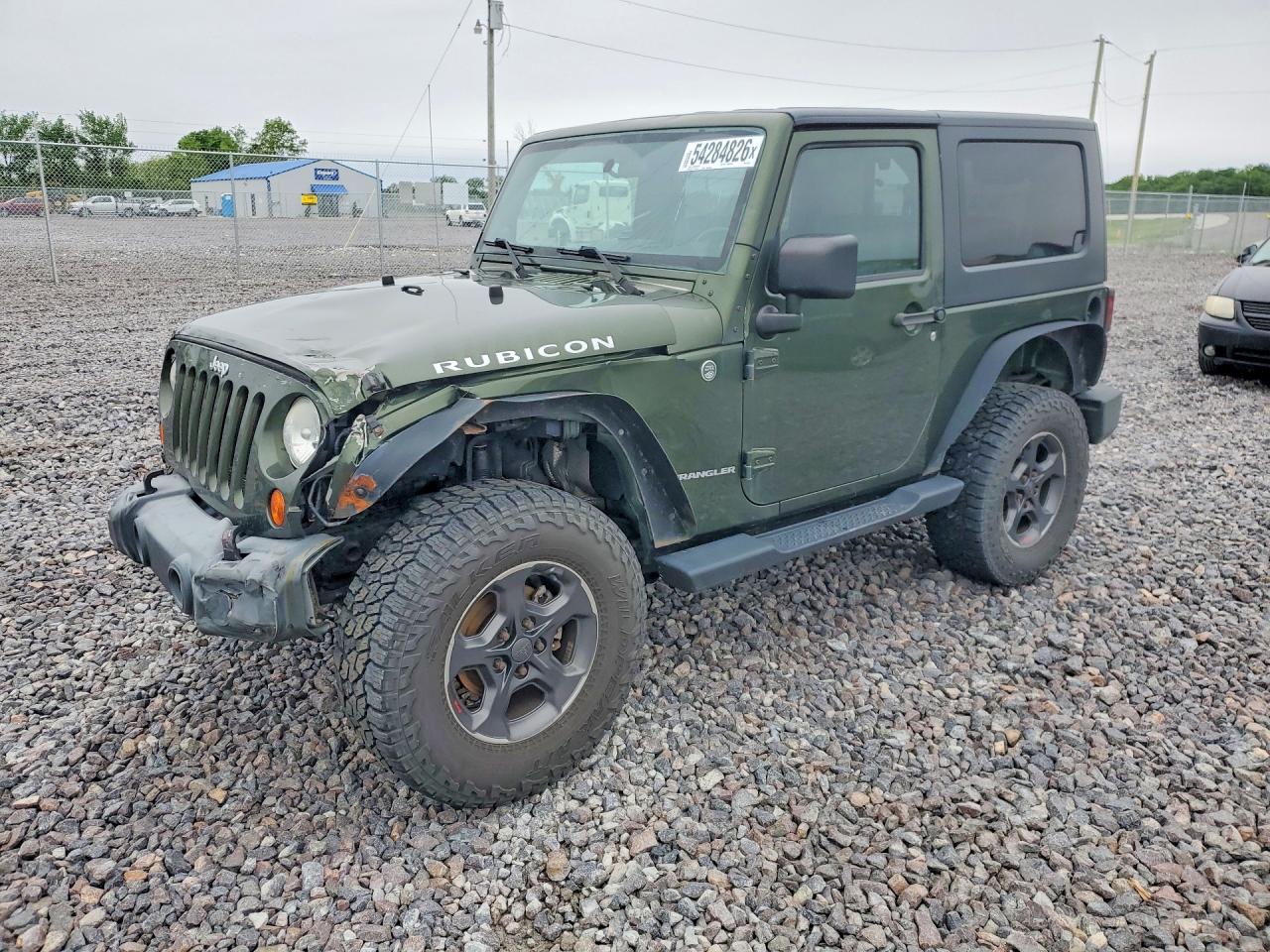 2007 Jeep Wrangler Rubicon Green vin: 1J8GA64177L126195