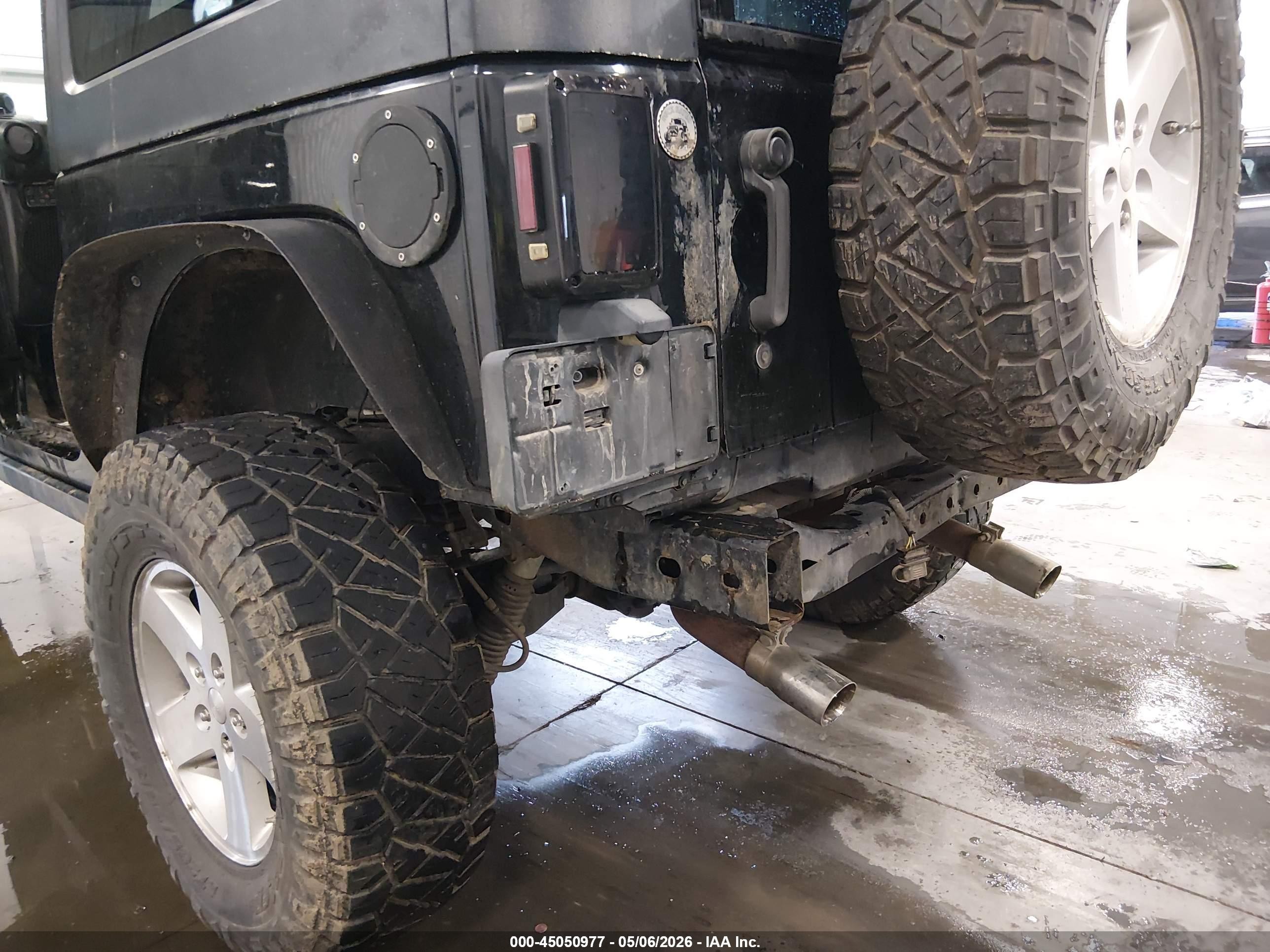 2008 Jeep Wrangler Rubicon Black vin: 1J8GA64198L563424