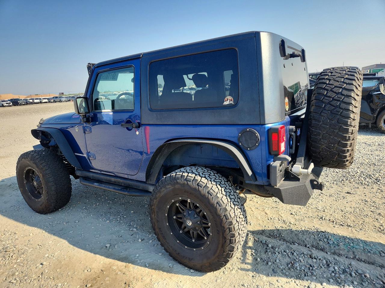 2009 Jeep Wrangler Rubicon Blue vin: 1J8GA641X9L755985