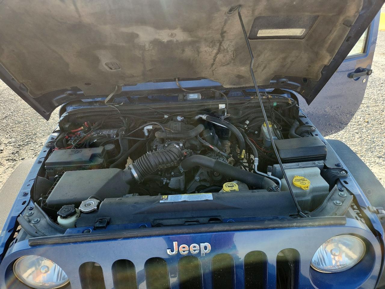 2009 Jeep Wrangler Rubicon Blue vin: 1J8GA641X9L755985