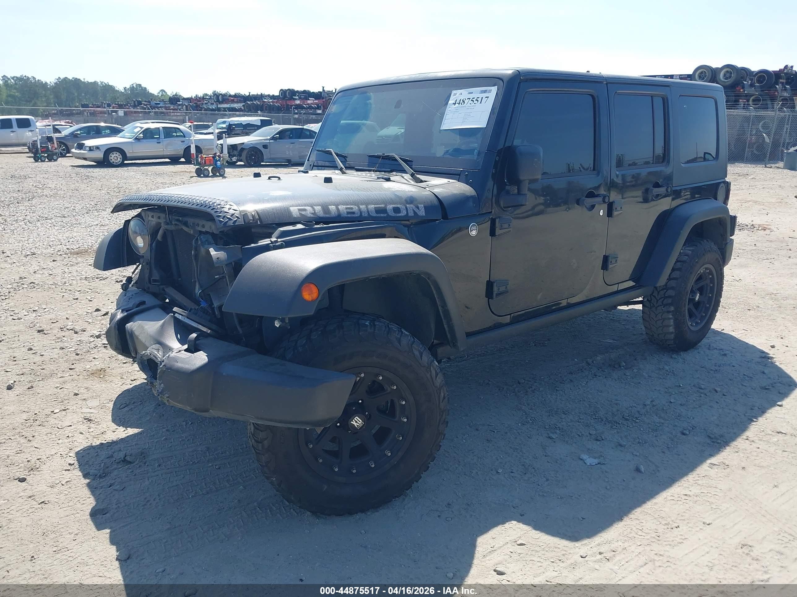 2008 Jeep Wrangler Unlimited Rubicon Черный vin: 1J8GA69108L654526