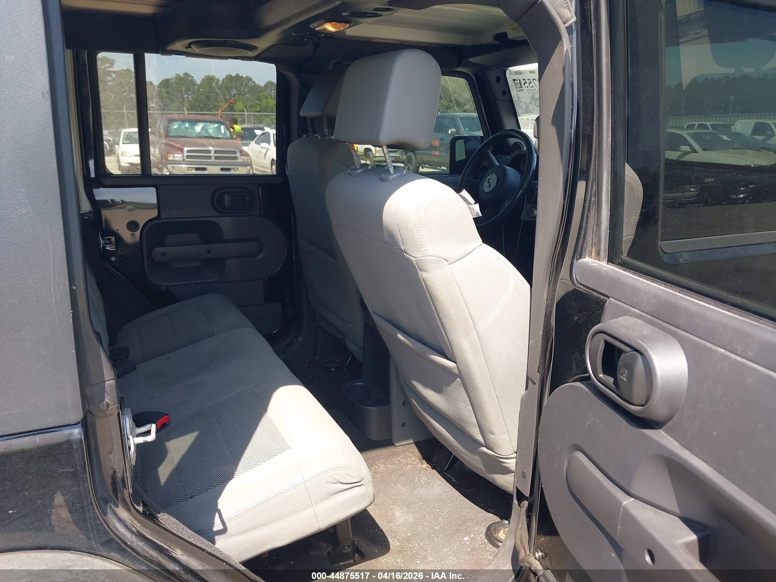 2008 Jeep Wrangler Unlimited Rubicon Черный vin: 1J8GA69108L654526