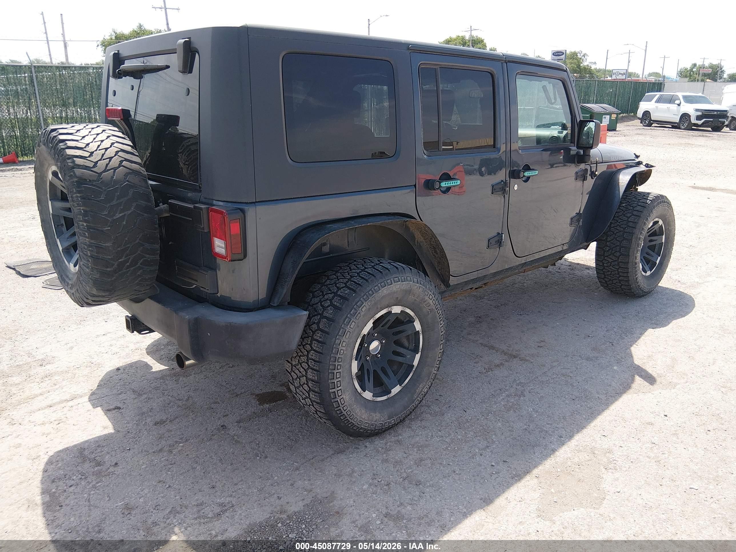 2007 Jeep Wrangler Unlimited Rubicon Blue vin: 1J8GA69127L144287