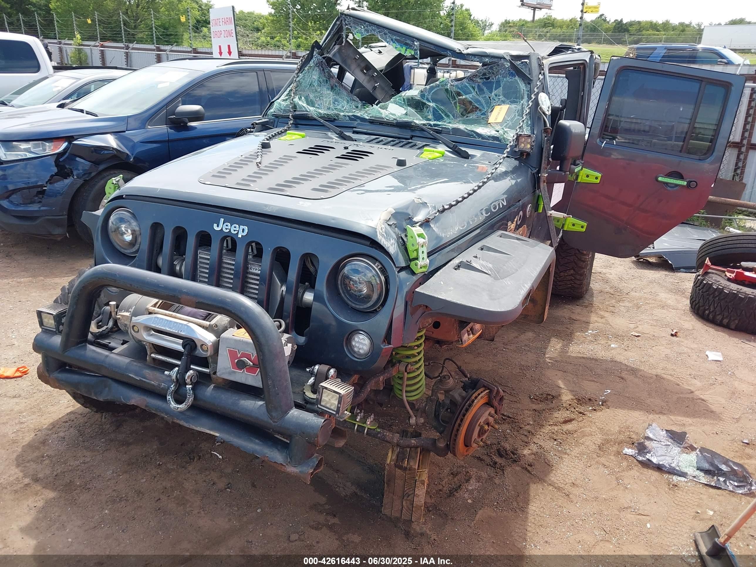 2007 Jeep Wrangler Unlimited Rubicon Black vin: 1J8GA69127L154818