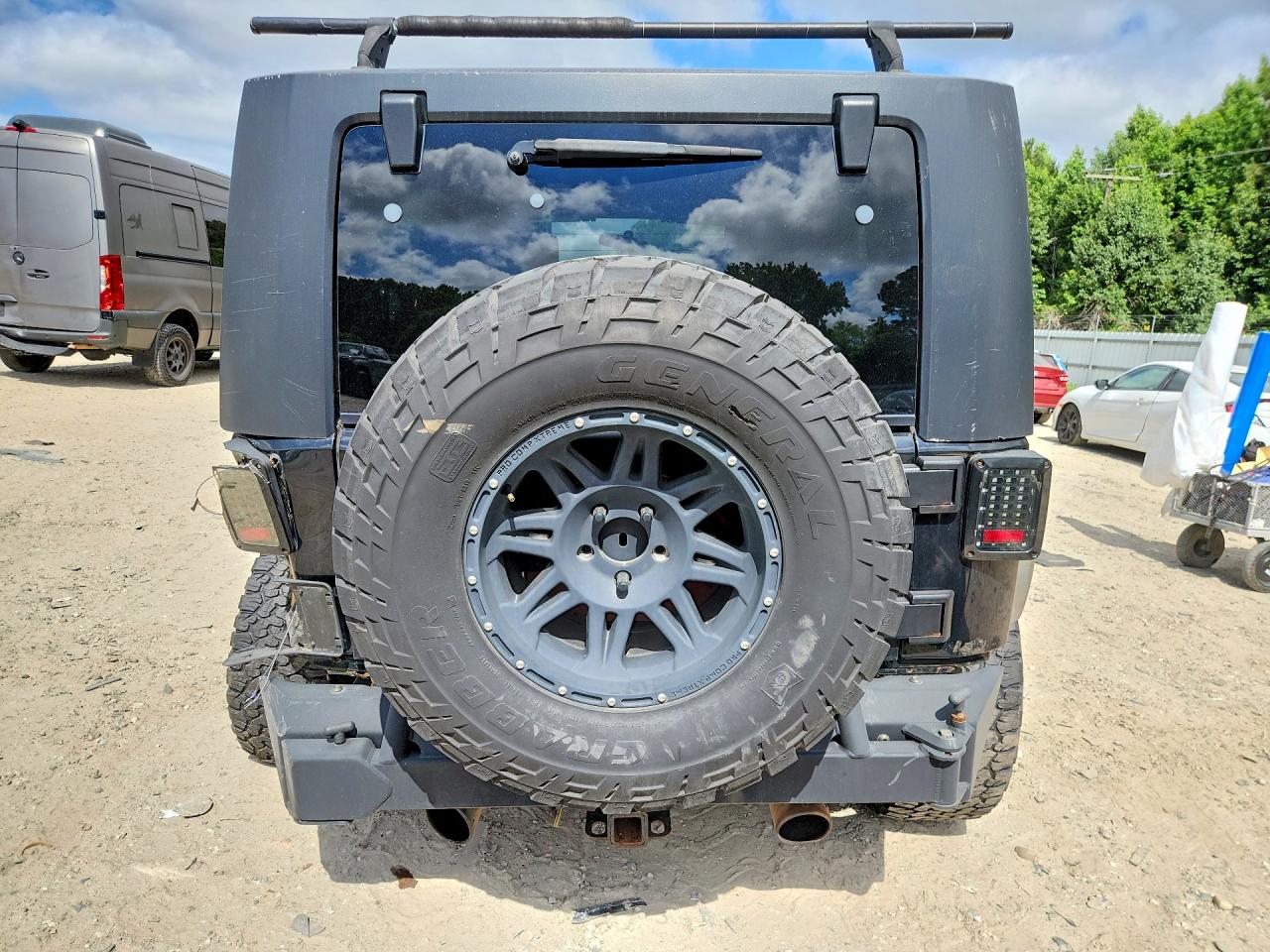 2007 Jeep Wrangler Rubicon Black vin: 1J8GA69137L211933