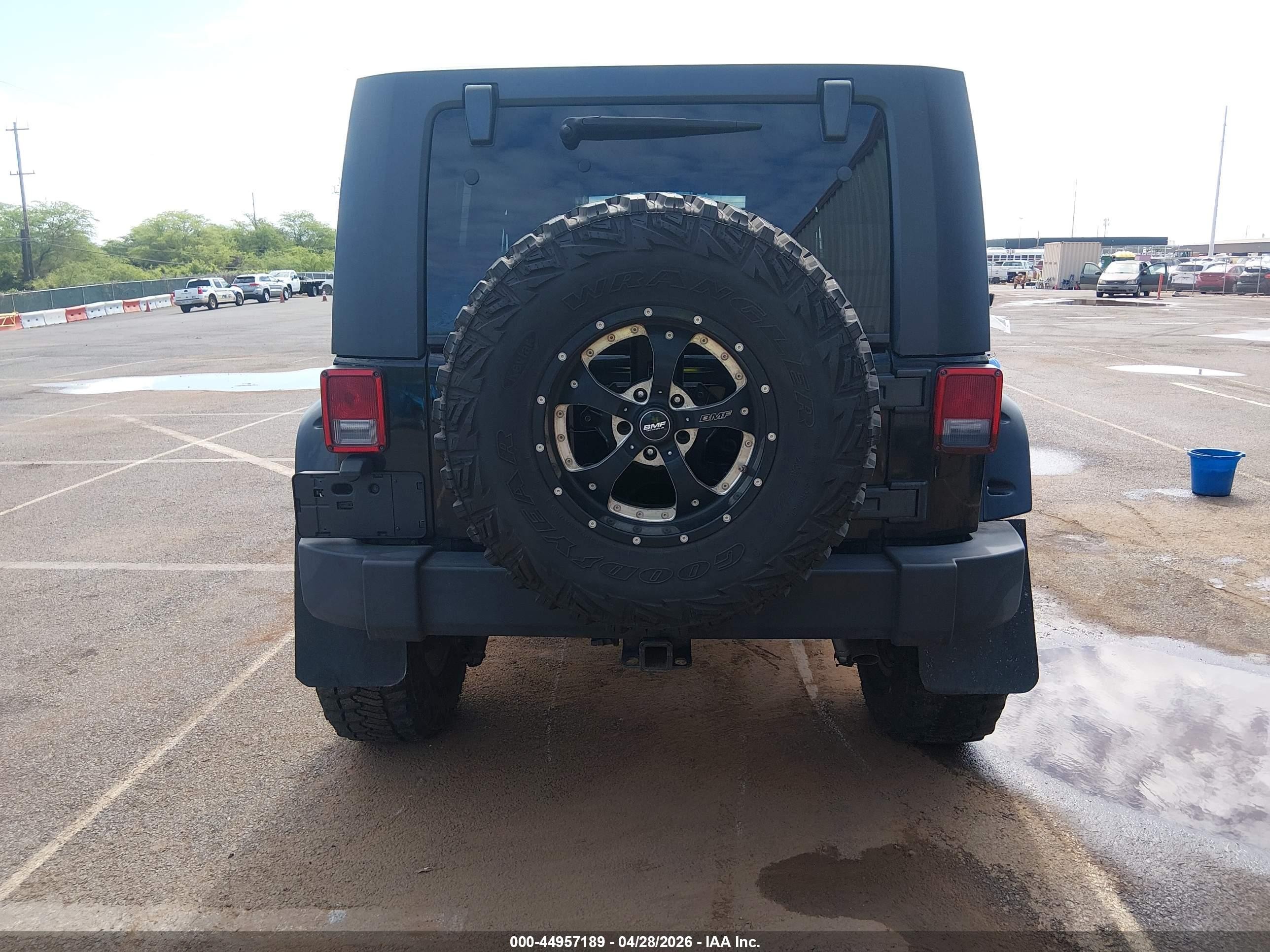 2008 Jeep Wrangler Unlimited Rubicon Black vin: 1J8GA69148L611243