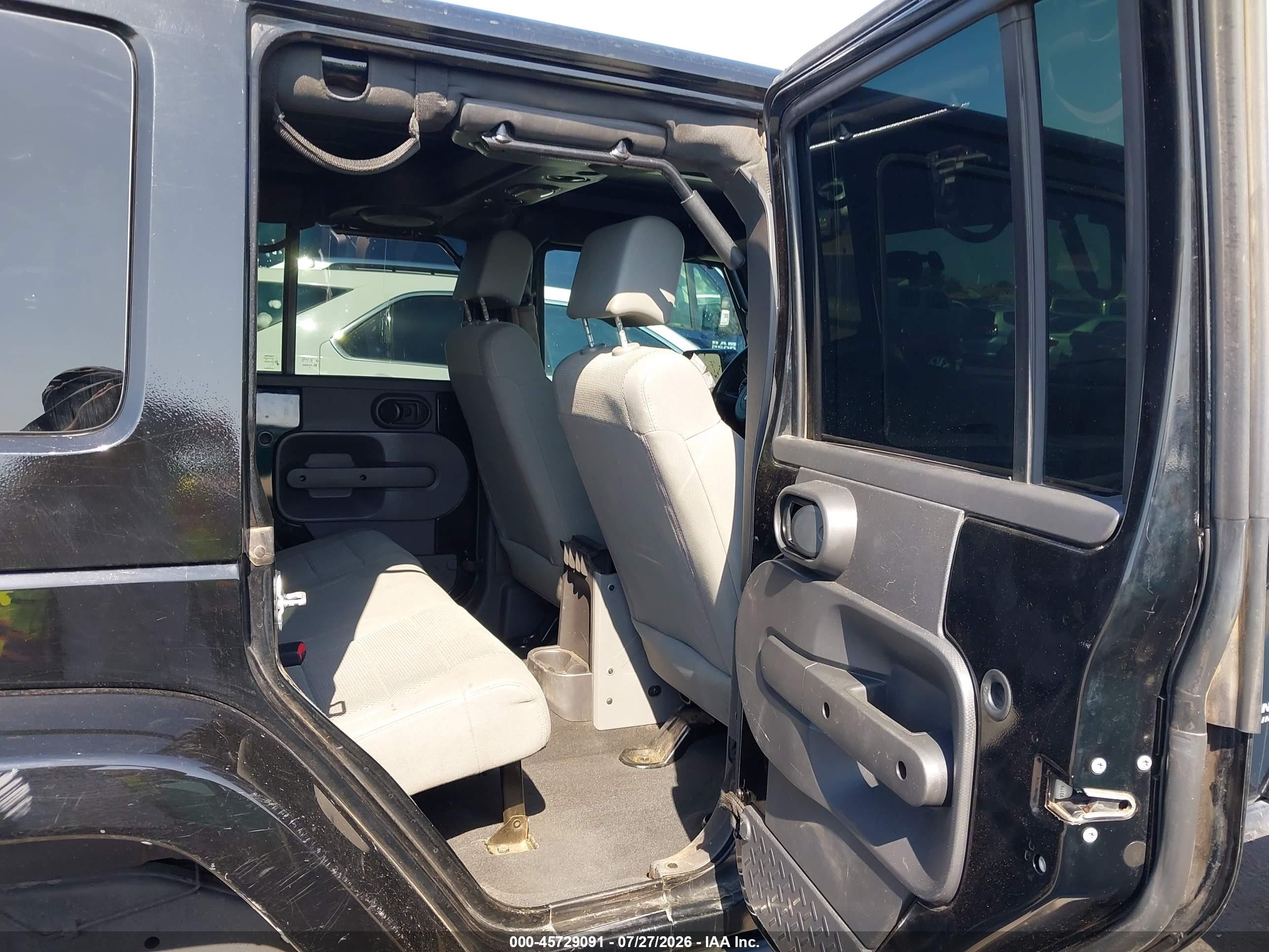2007 Jeep Wrangler   Black vin: 1J8GA69157L166512