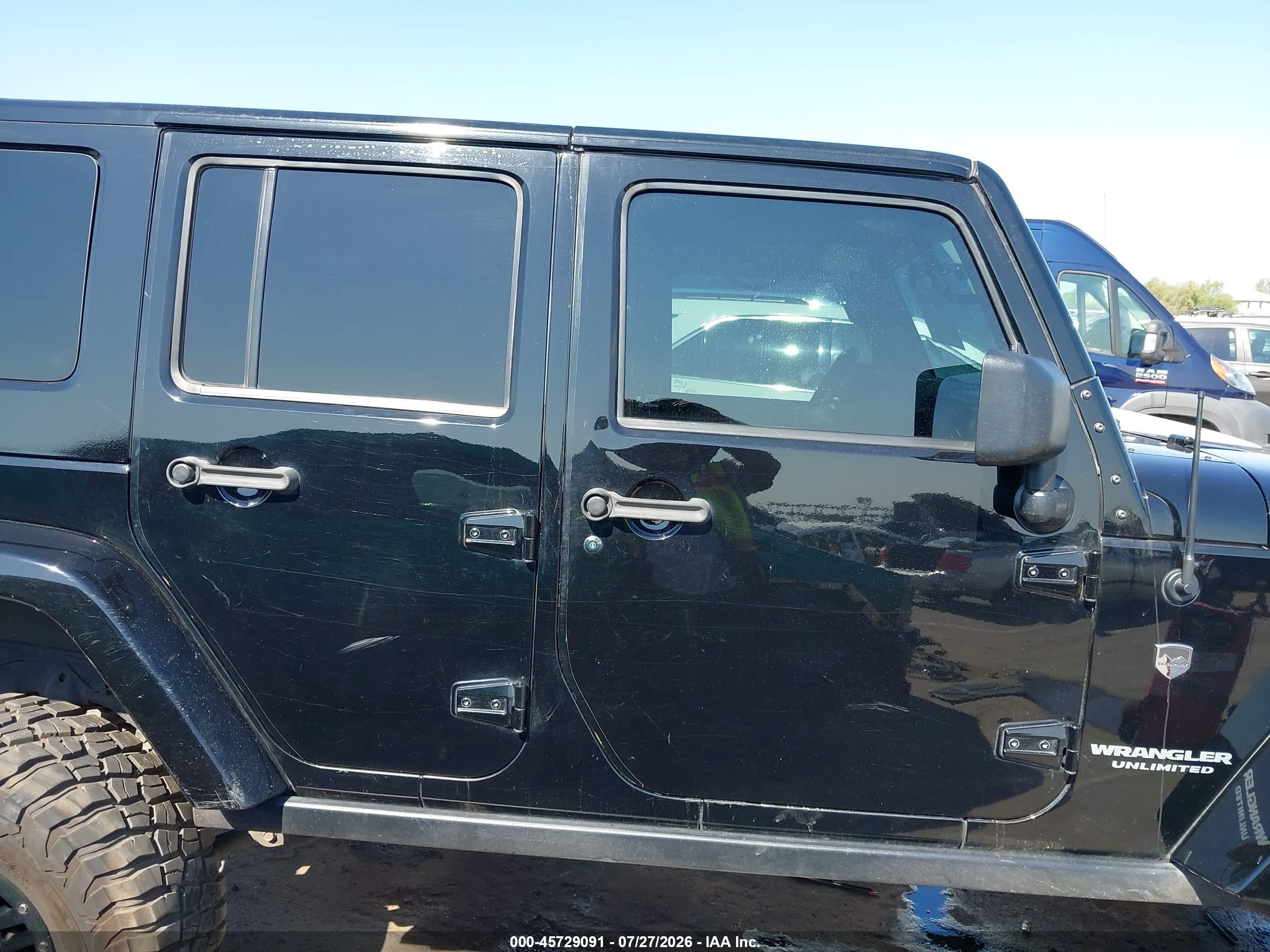 2007 Jeep Wrangler   Black vin: 1J8GA69157L166512