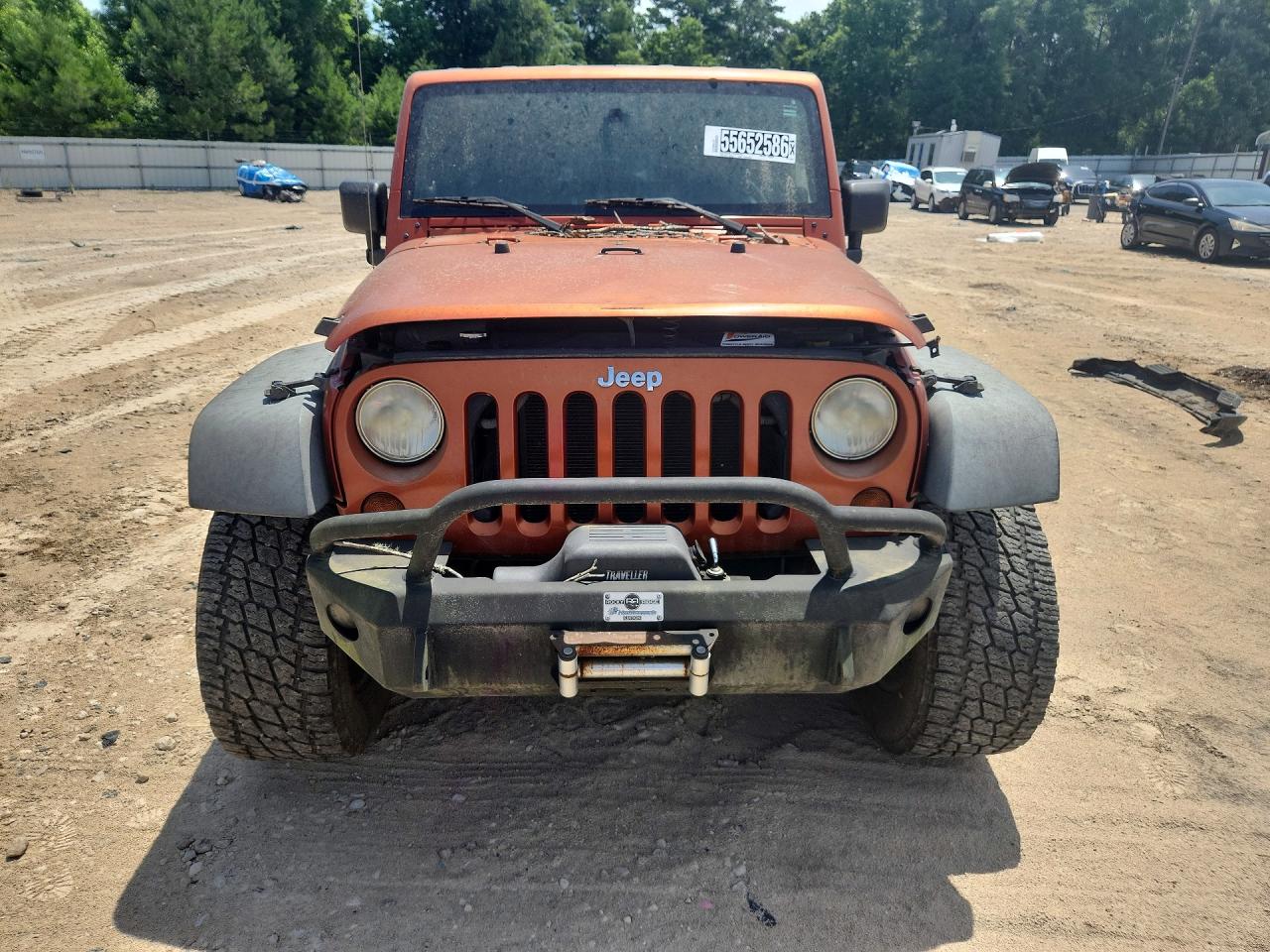 2009 Jeep Wrangler Unlimited Rubicon Orange vin: 1J8GA69169L707666