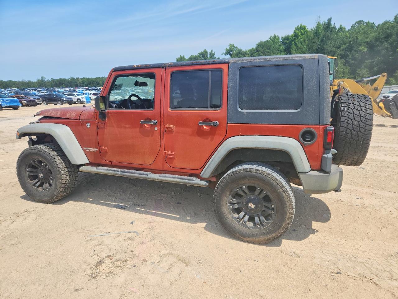 2009 Jeep Wrangler Unlimited Rubicon Orange vin: 1J8GA69169L707666
