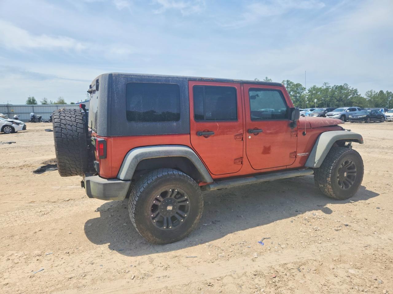 2009 Jeep Wrangler Unlimited Rubicon Orange vin: 1J8GA69169L707666