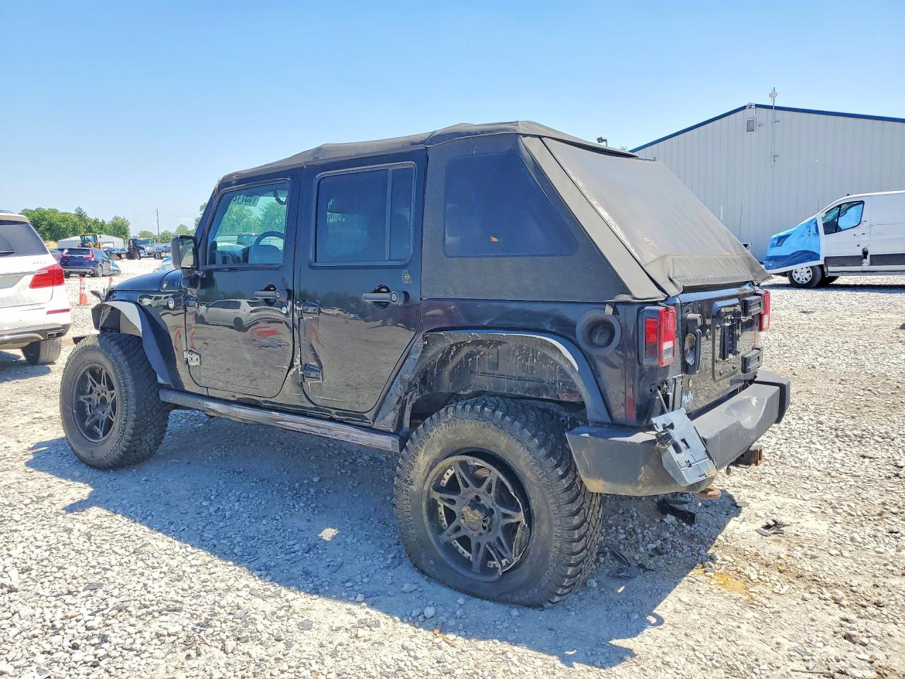2009 Jeep Wrangler Unlimited Rubicon Black vin: 1J8GA69179L703383