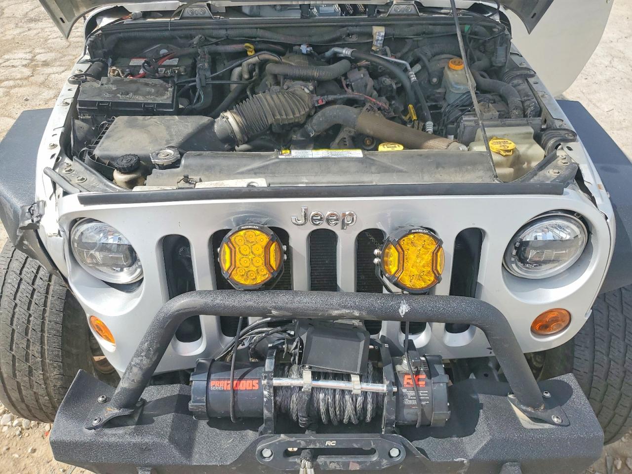 2009 Jeep Wrangler Unlimited Rubicon Серебряный vin: 1J8GA69179L774745