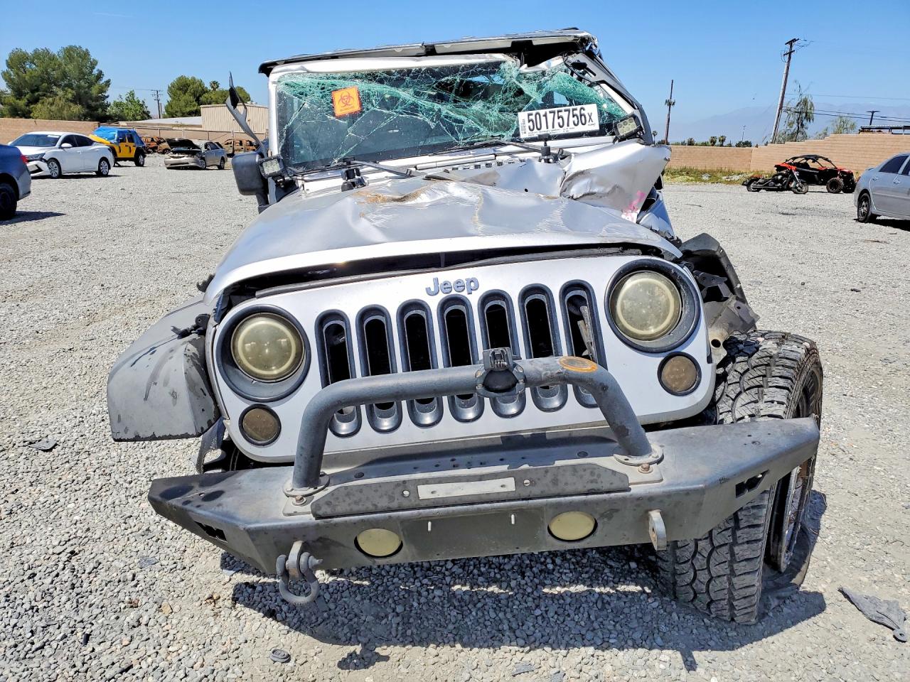 2007 Jeep Wrangler Rubicon Silver vin: 1J8GA69197L166657