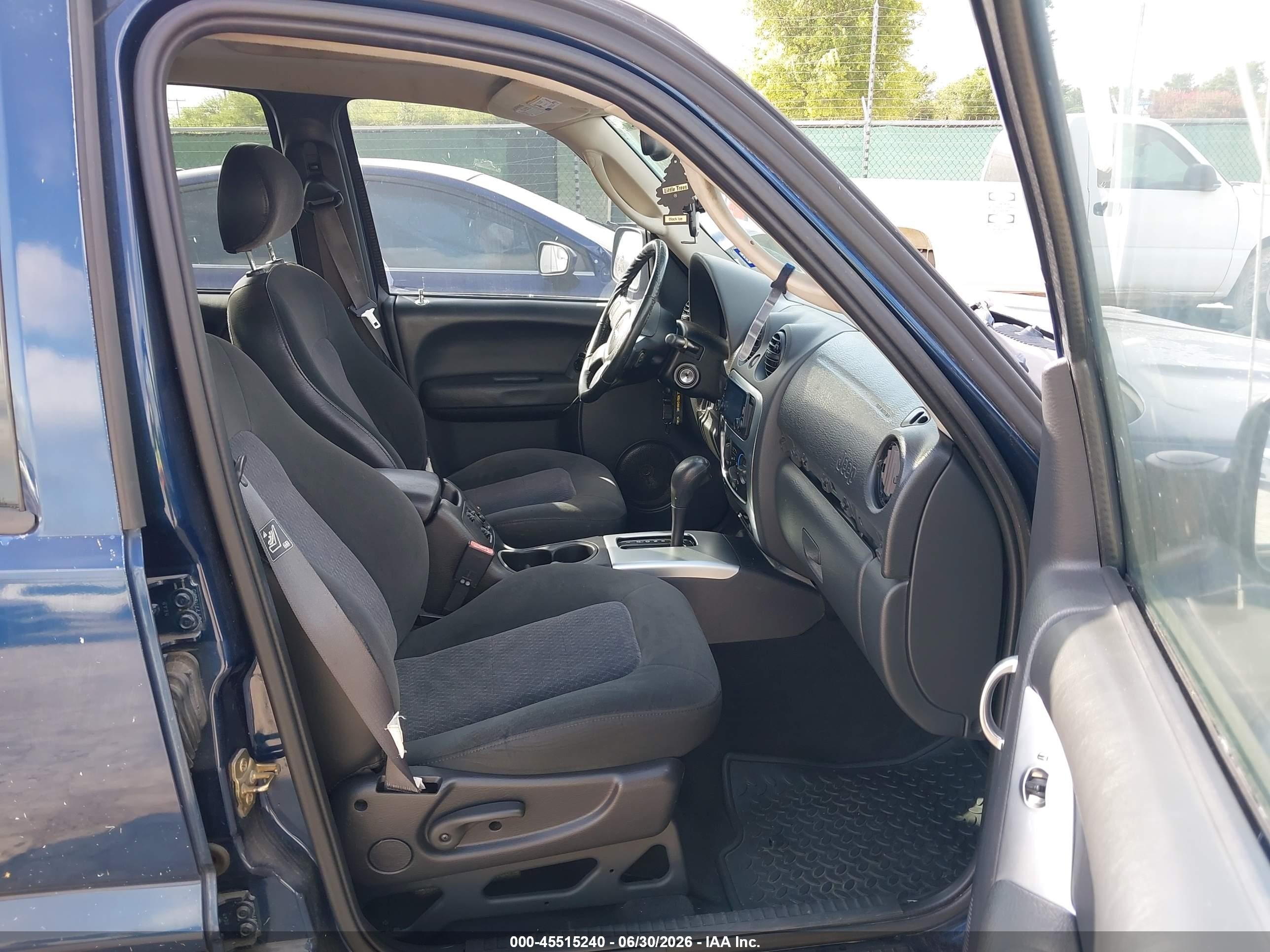 2003 Jeep Liberty Limited Edition Blue vin: 1J8GK58K03W518261