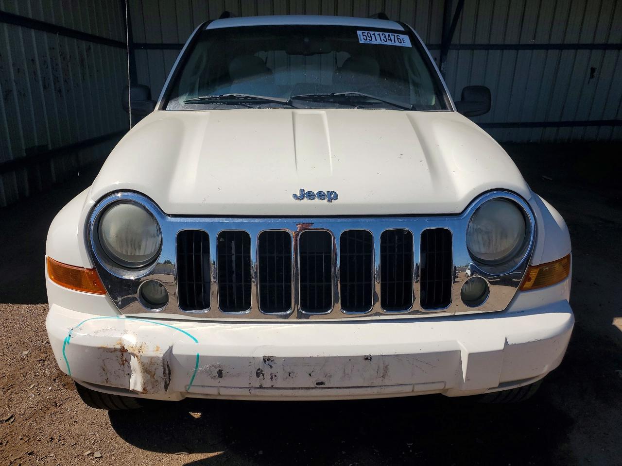 2006 Jeep Liberty Limited White vin: 1J8GK58K06W159465