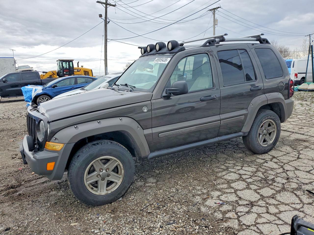 2006 Jeep Liberty Renegade Charcoal vin: 1J8GL38K76W100060