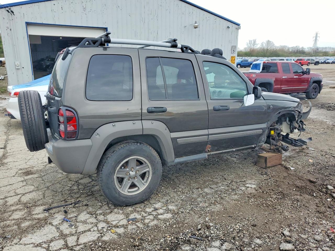 2006 Jeep Liberty Renegade Charcoal vin: 1J8GL38K76W100060