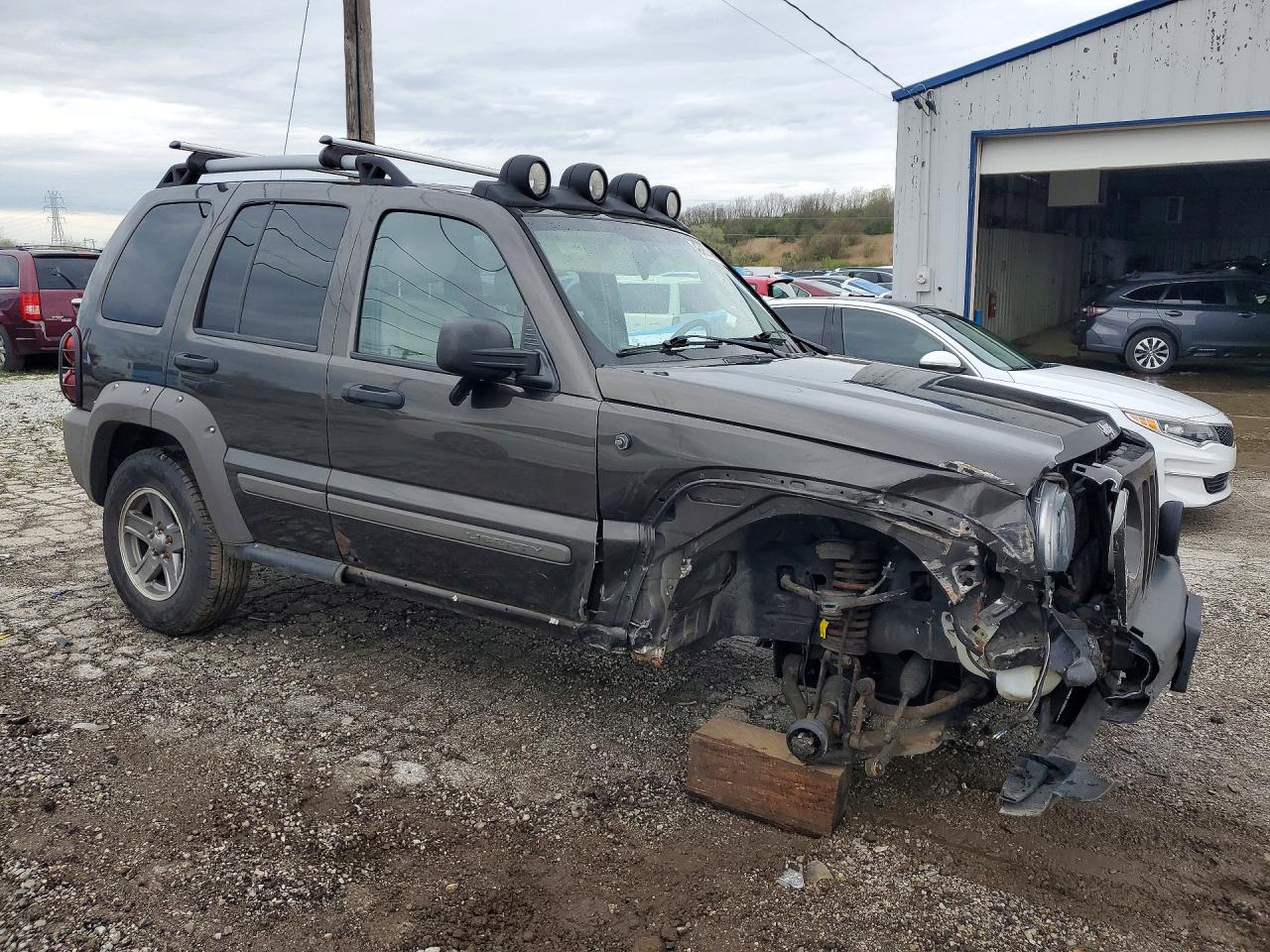 2006 Jeep Liberty Renegade Charcoal vin: 1J8GL38K76W100060