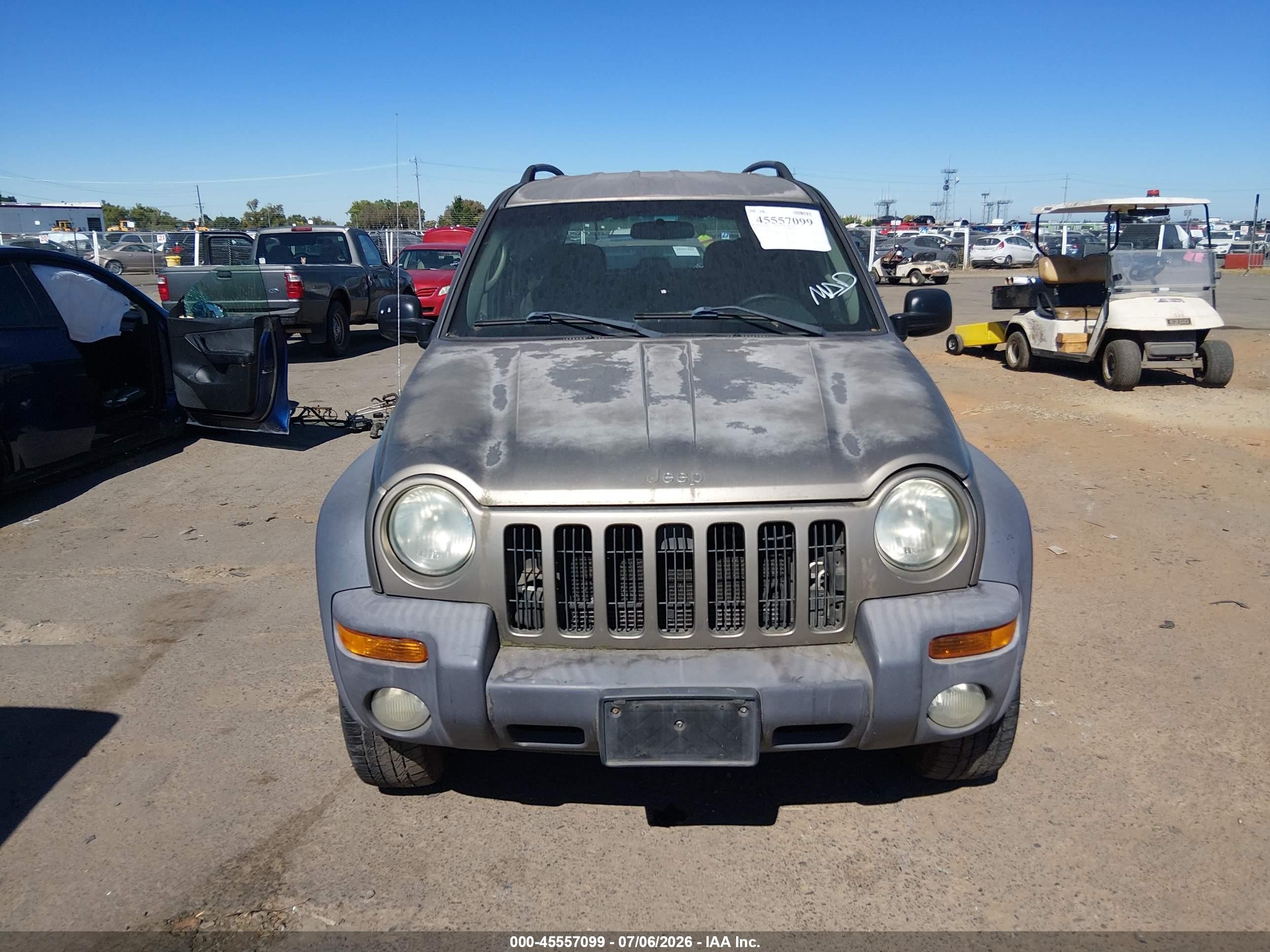 2004 Jeep Liberty Sport Желто-коричневый vin: 1J8GL48K14W119772