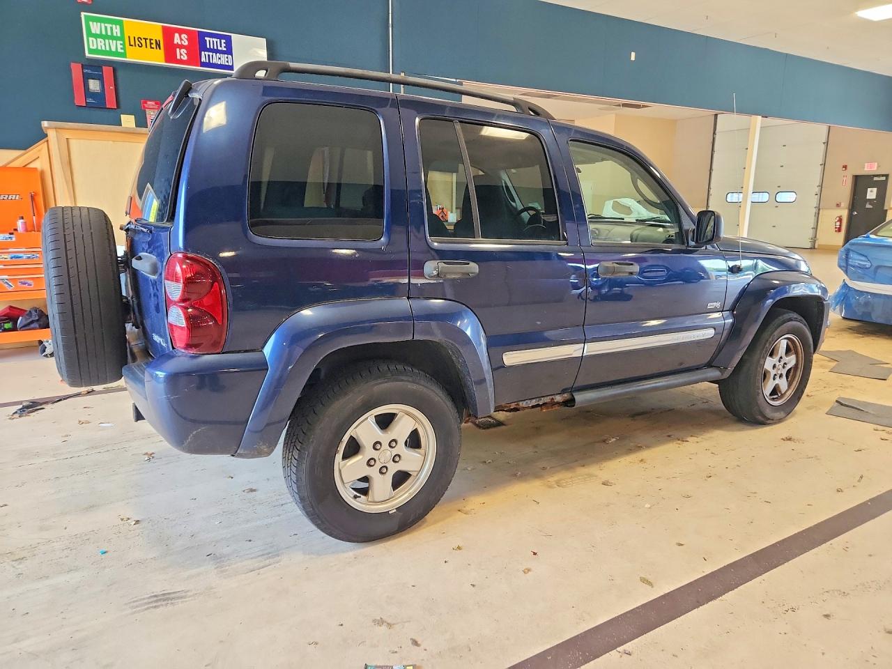 2006 Jeep Liberty Sport Синий vin: 1J8GL48K16W211743