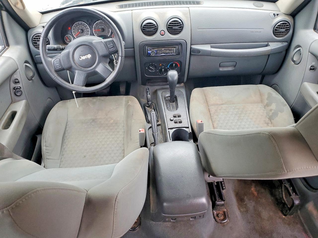 2007 Jeep Liberty Sport Silver vin: 1J8GL48K67W686371